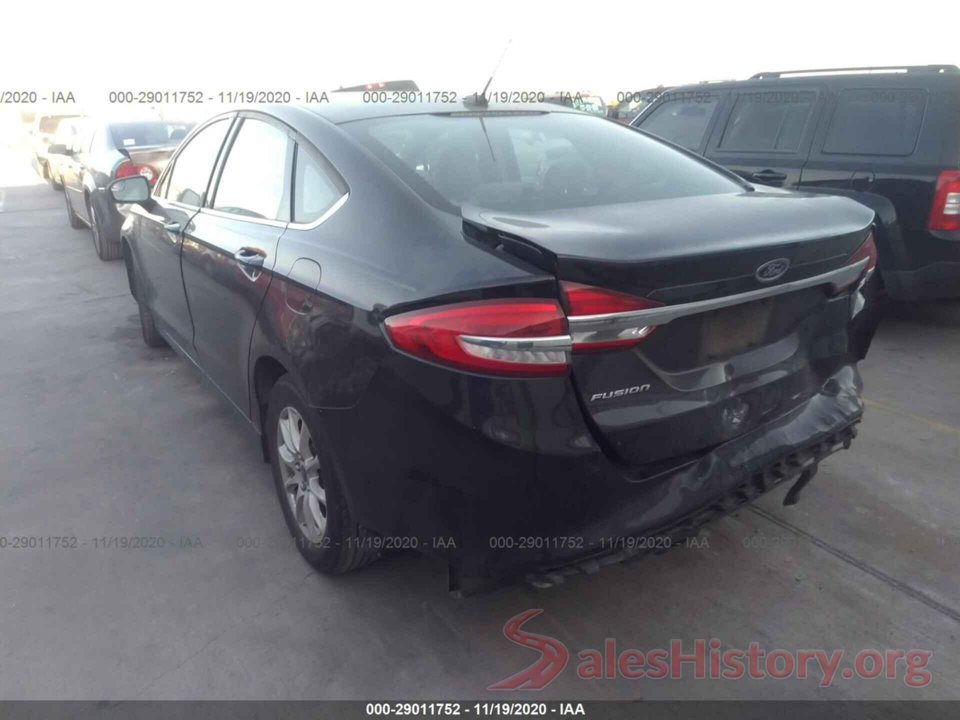 3FA6P0G75HR157100 2017 FORD FUSION