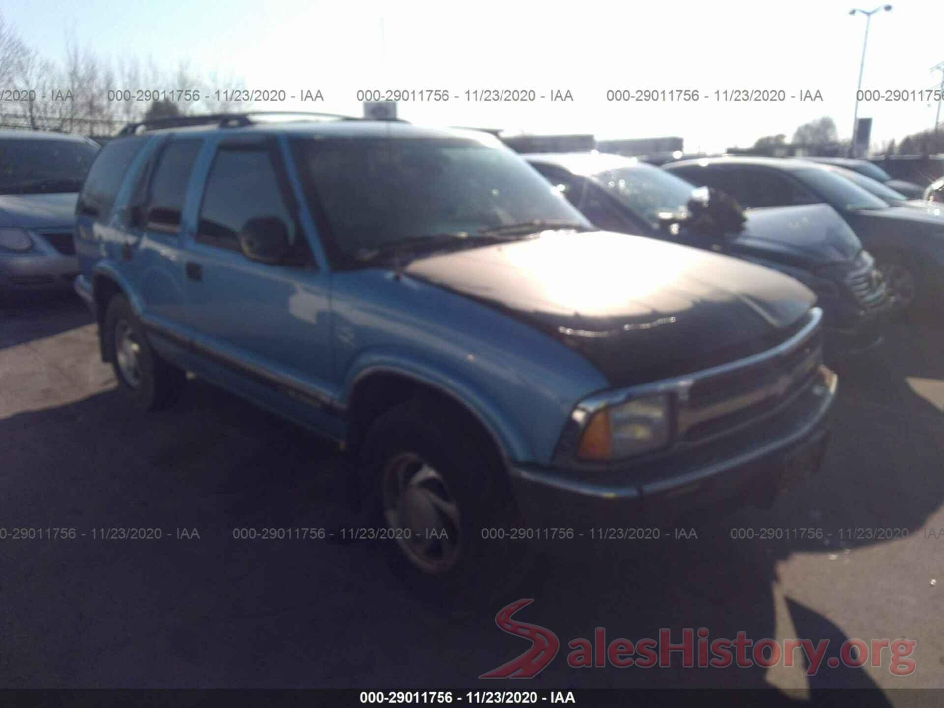 1GNDT13W0T2287757 1996 CHEVROLET BLAZER