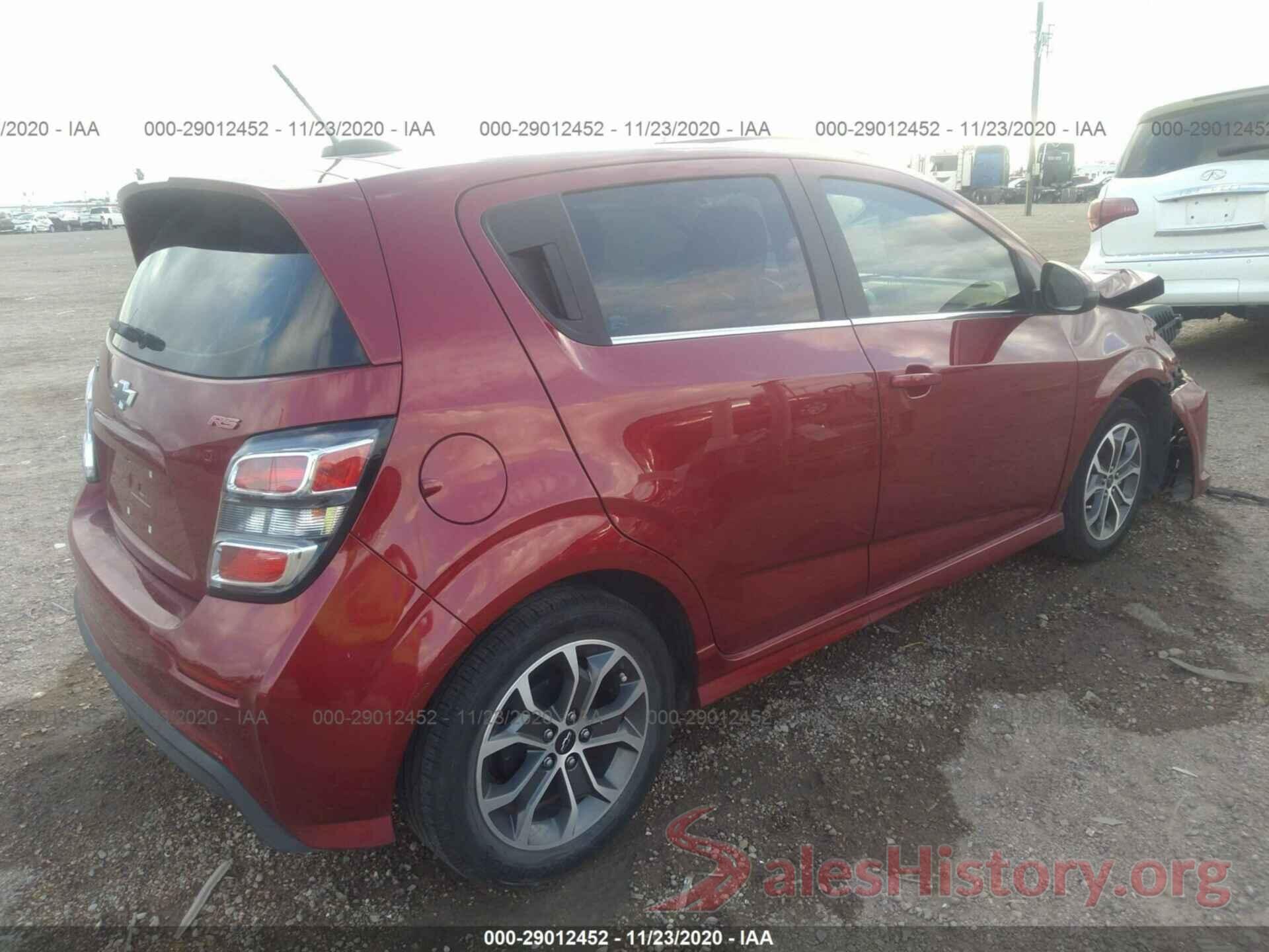 1G1JD6SB9K4108549 2019 CHEVROLET SONIC