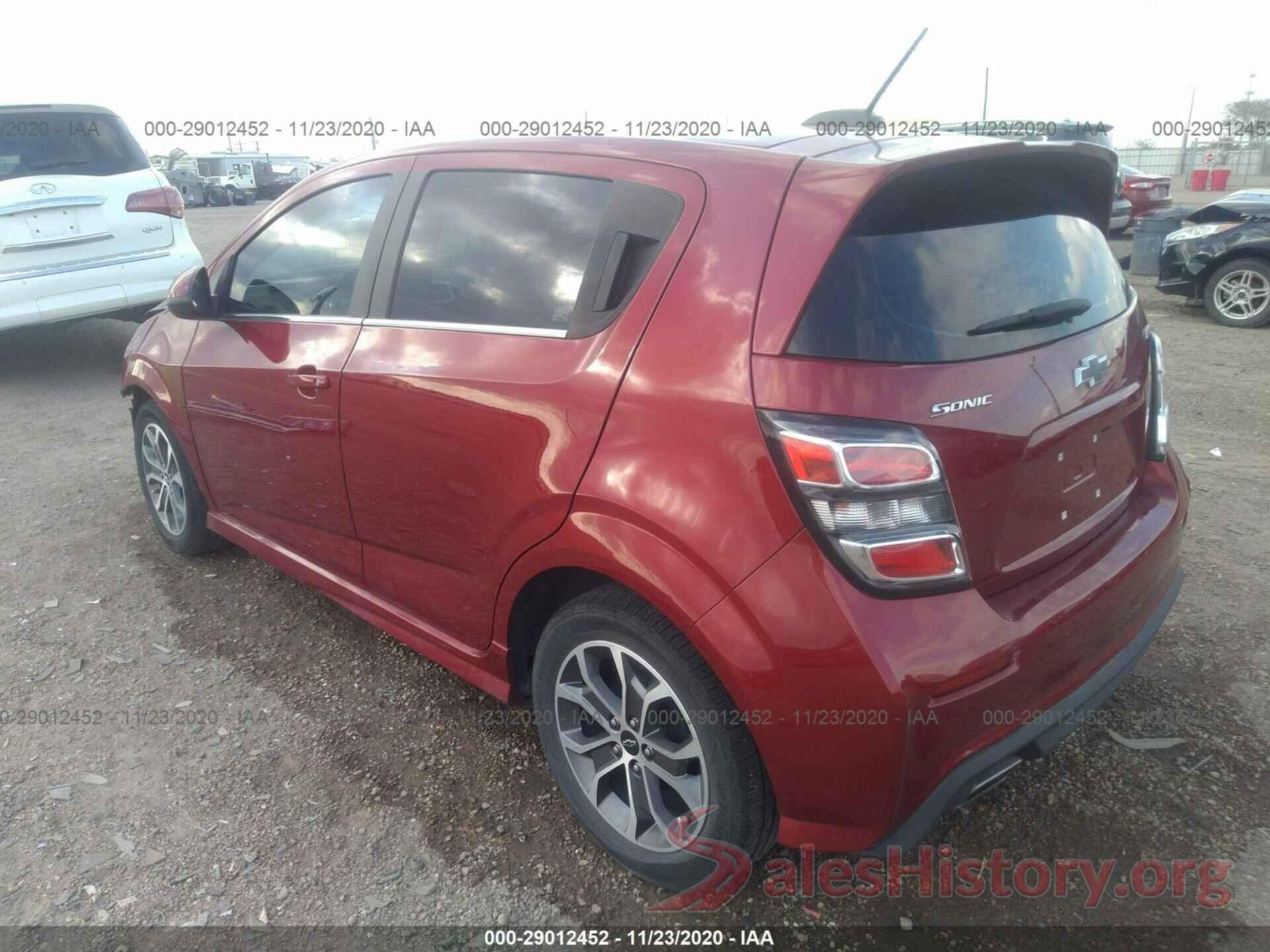 1G1JD6SB9K4108549 2019 CHEVROLET SONIC