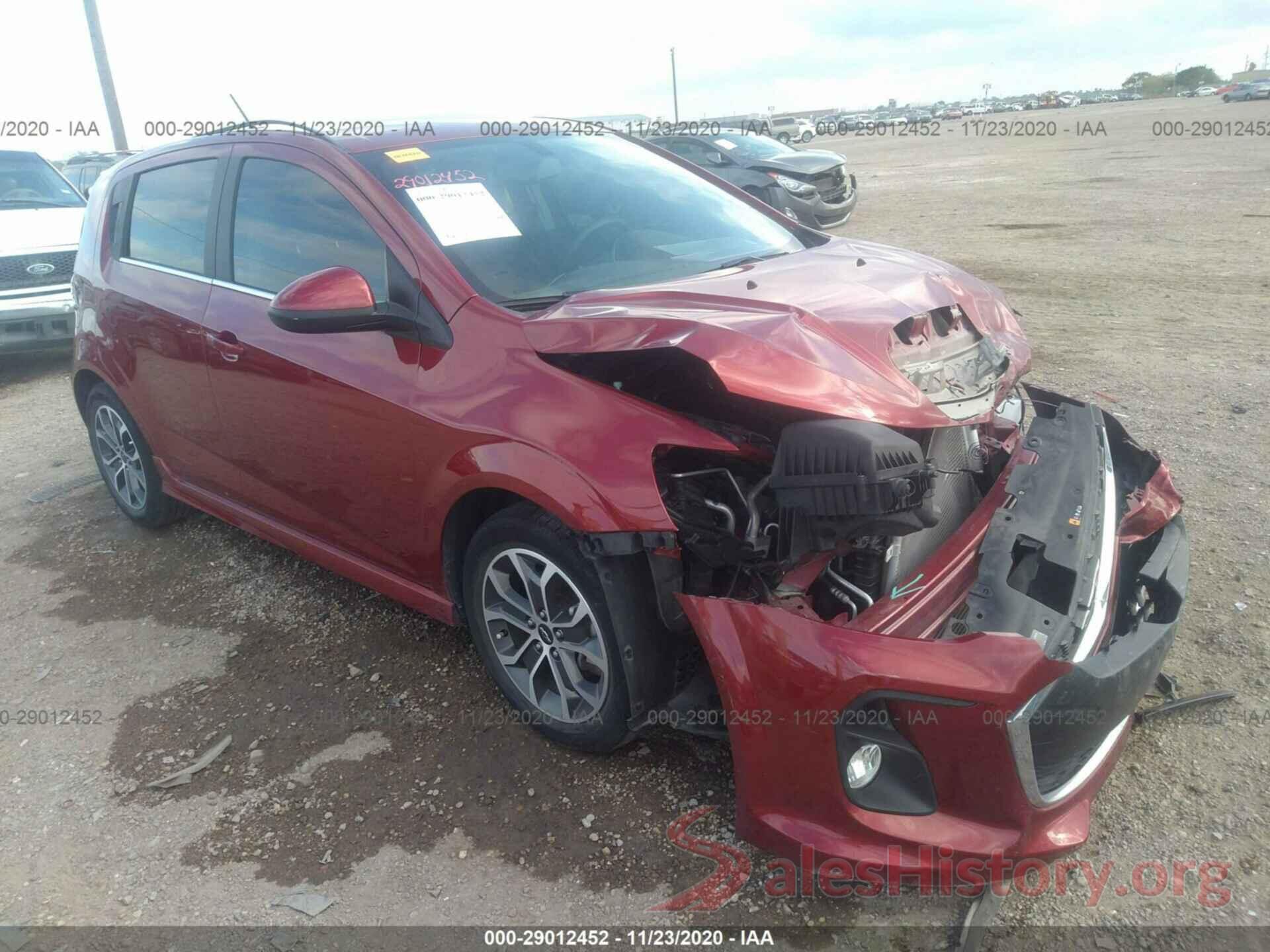 1G1JD6SB9K4108549 2019 CHEVROLET SONIC