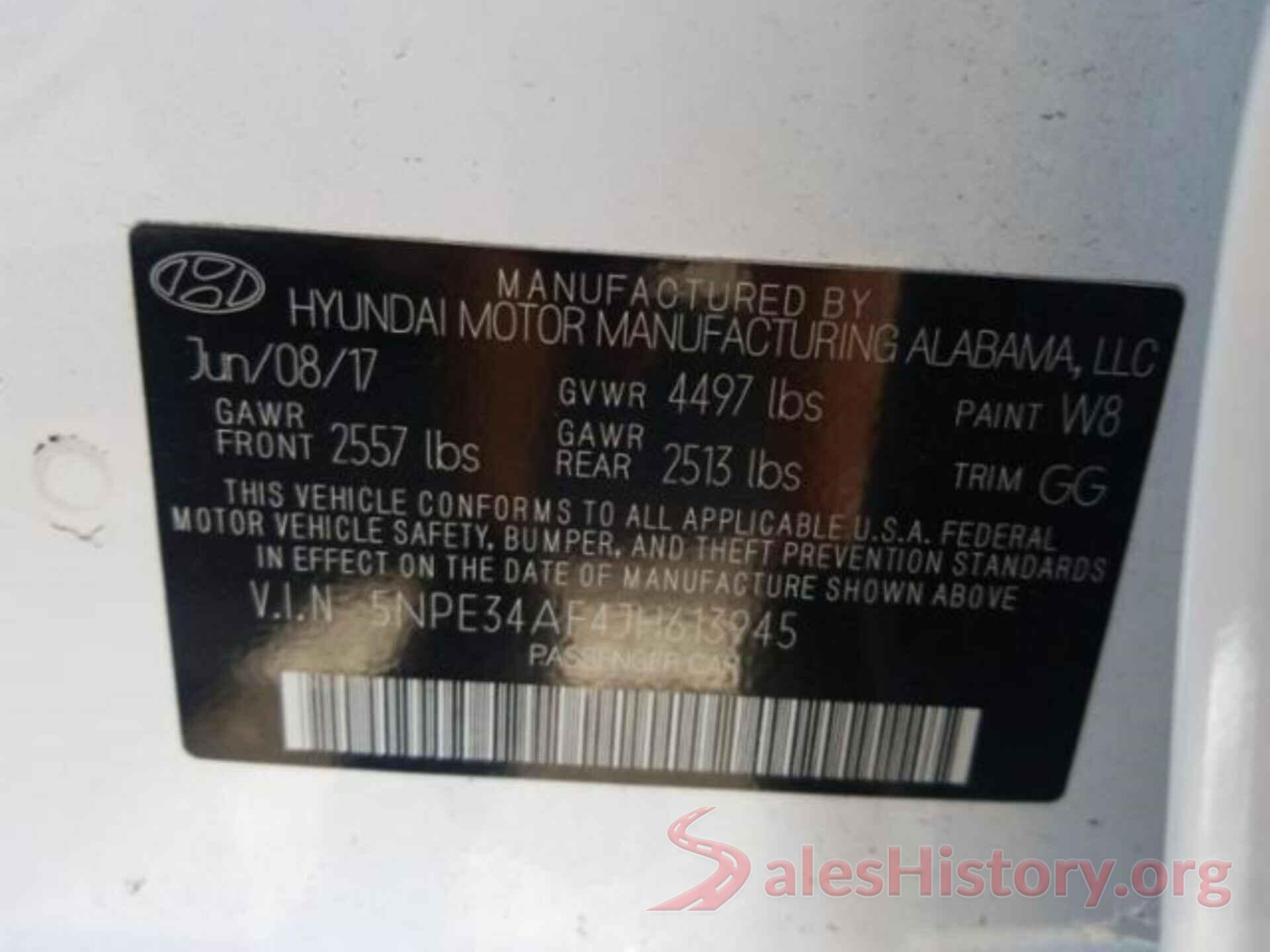 5NPE34AF4JH613945 2018 HYUNDAI SONATA