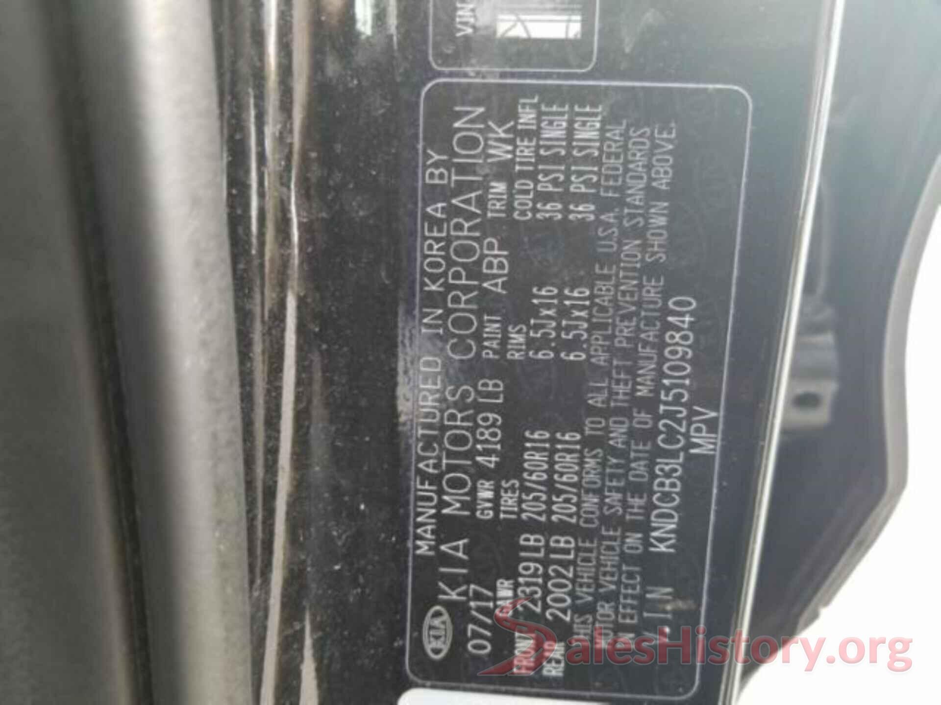 KNDCB3LC2J5109840 2018 KIA NIRO