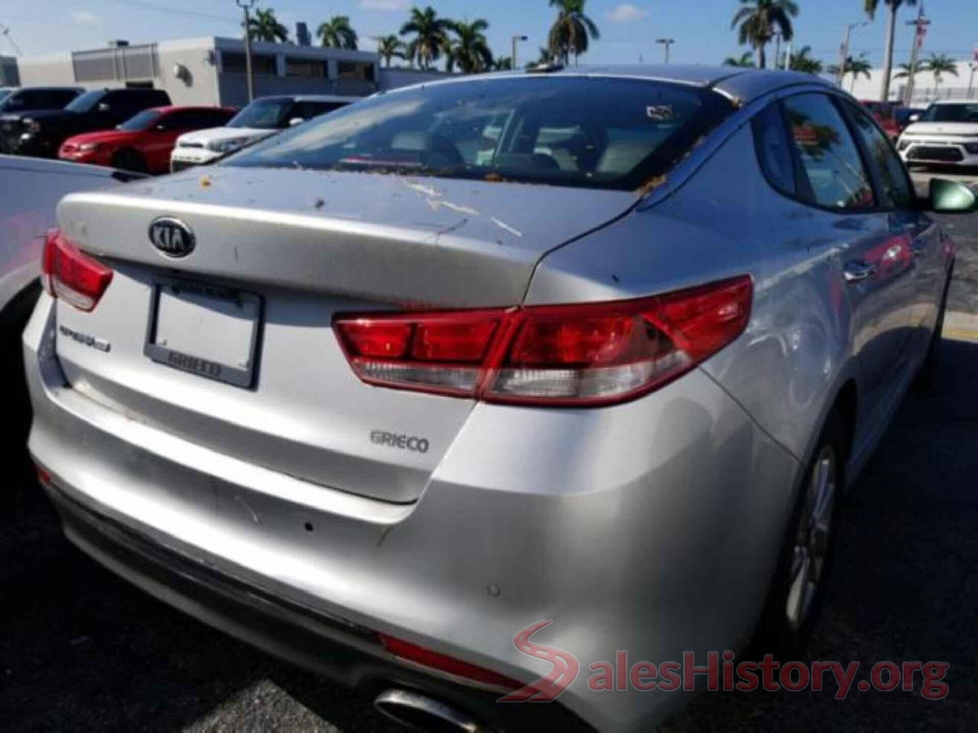 5XXGT4L3XGG078474 2016 KIA OPTIMA