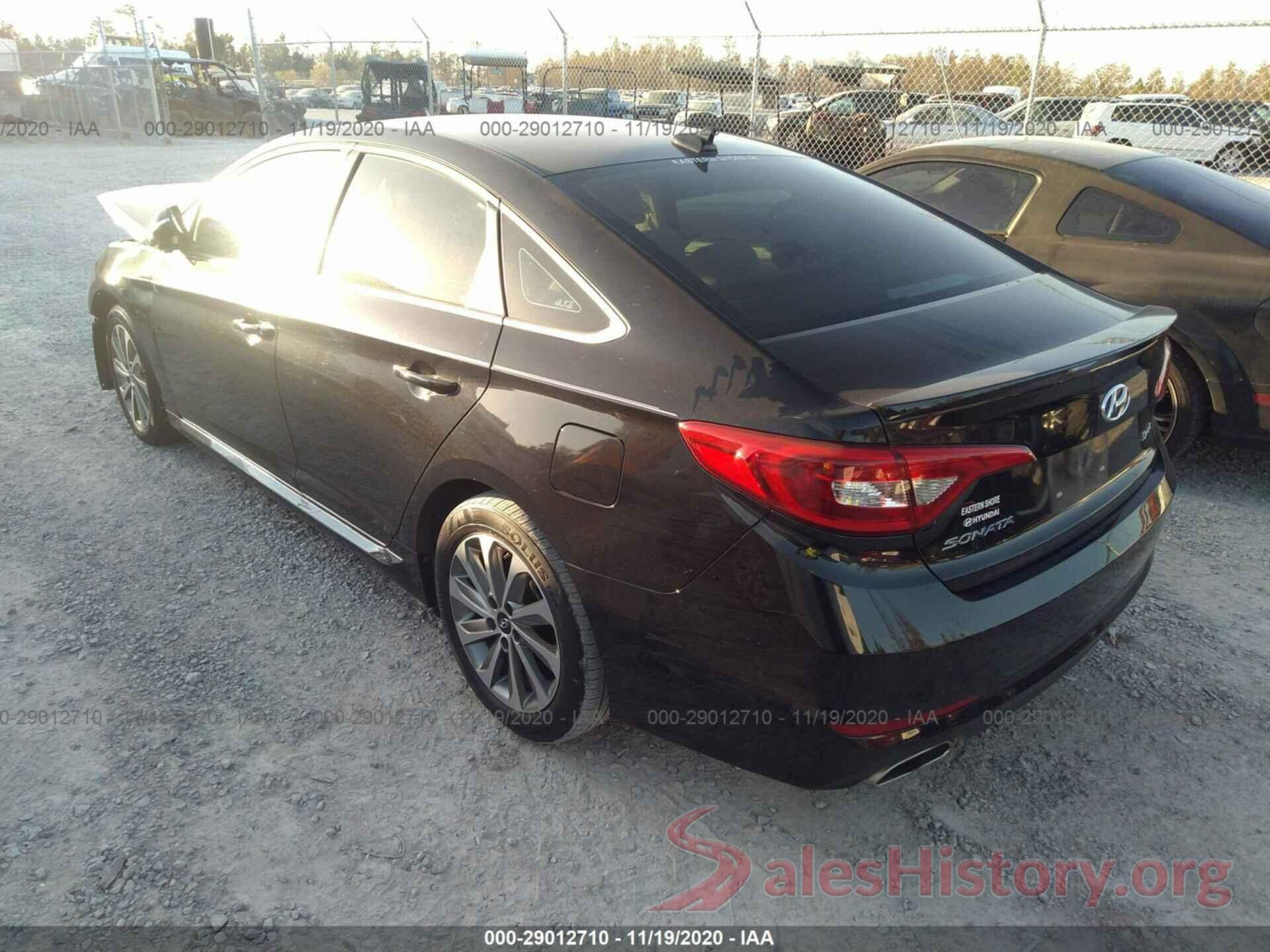 5NPE34AF0HH522570 2017 HYUNDAI SONATA