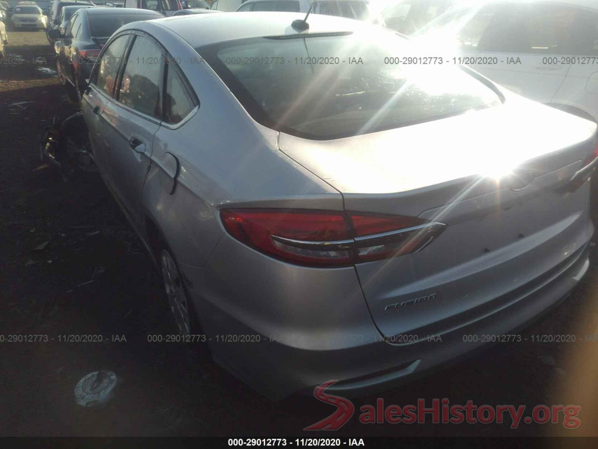 3FA6P0G77KR161379 2019 FORD FUSION