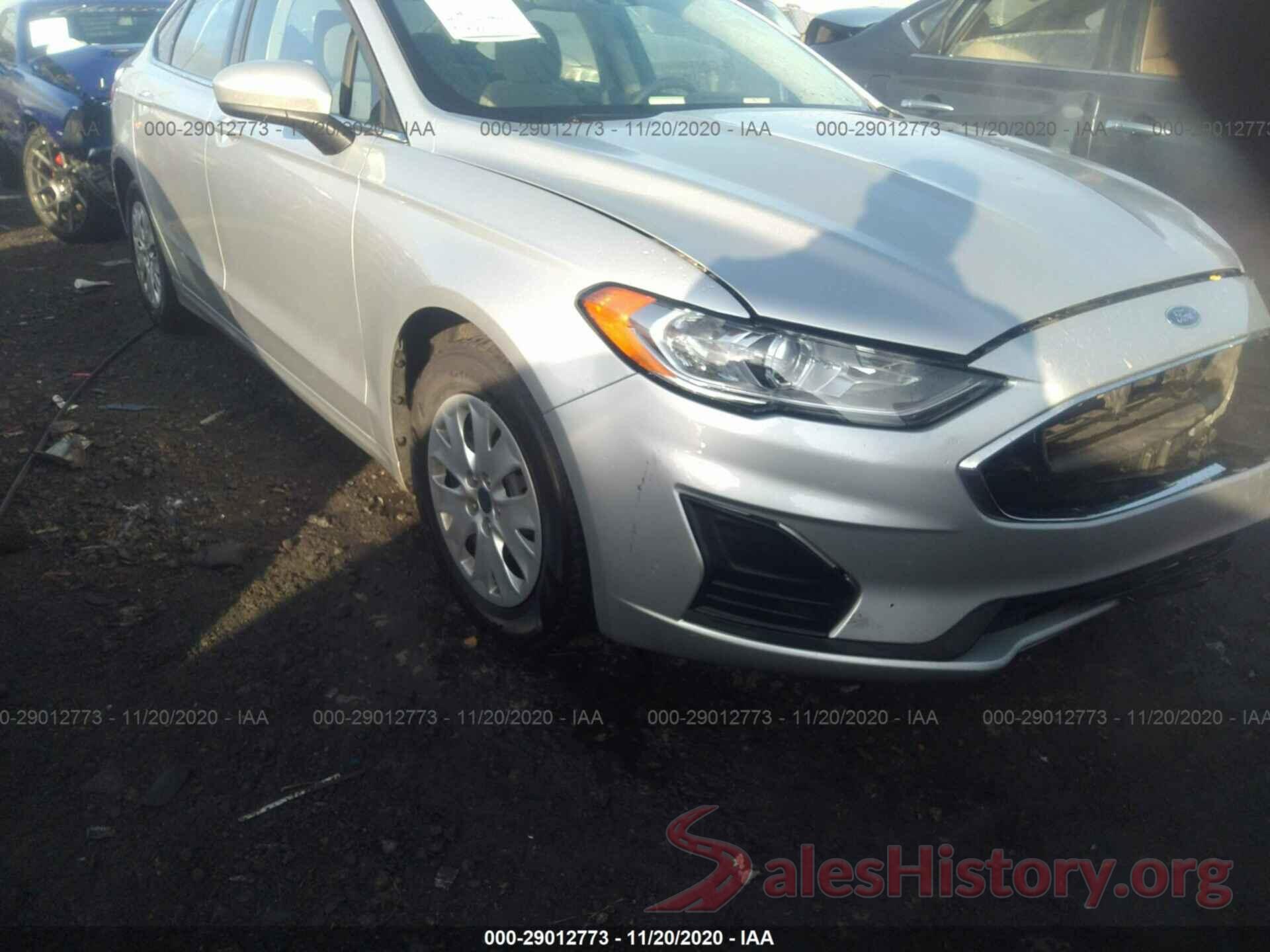 3FA6P0G77KR161379 2019 FORD FUSION