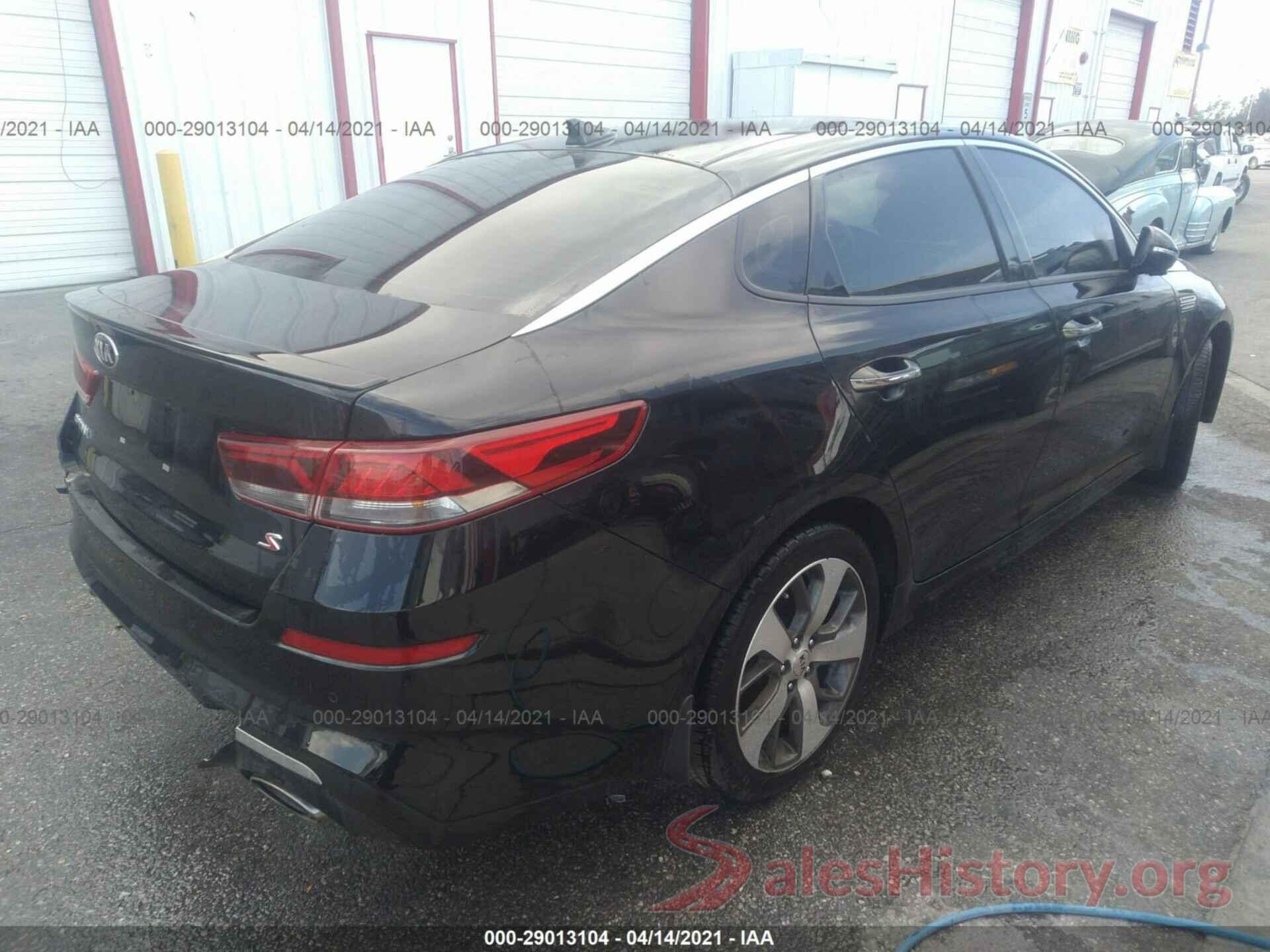 5XXGT4L39KG293885 2019 KIA OPTIMA