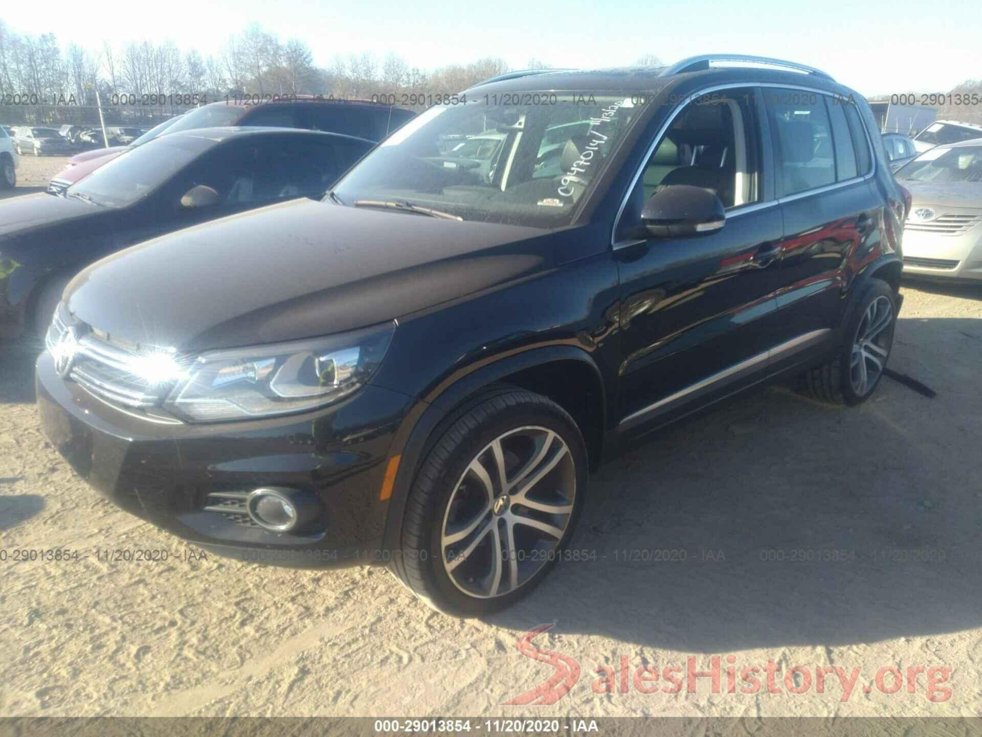 WVGWV7AX8HW500914 2017 VOLKSWAGEN TIGUAN