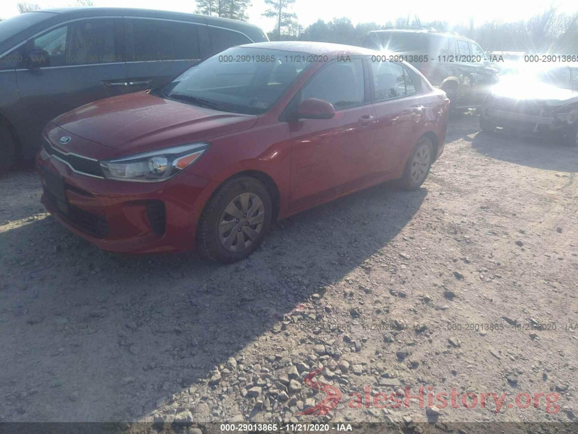 3KPA24AB0KE221923 2019 KIA RIO