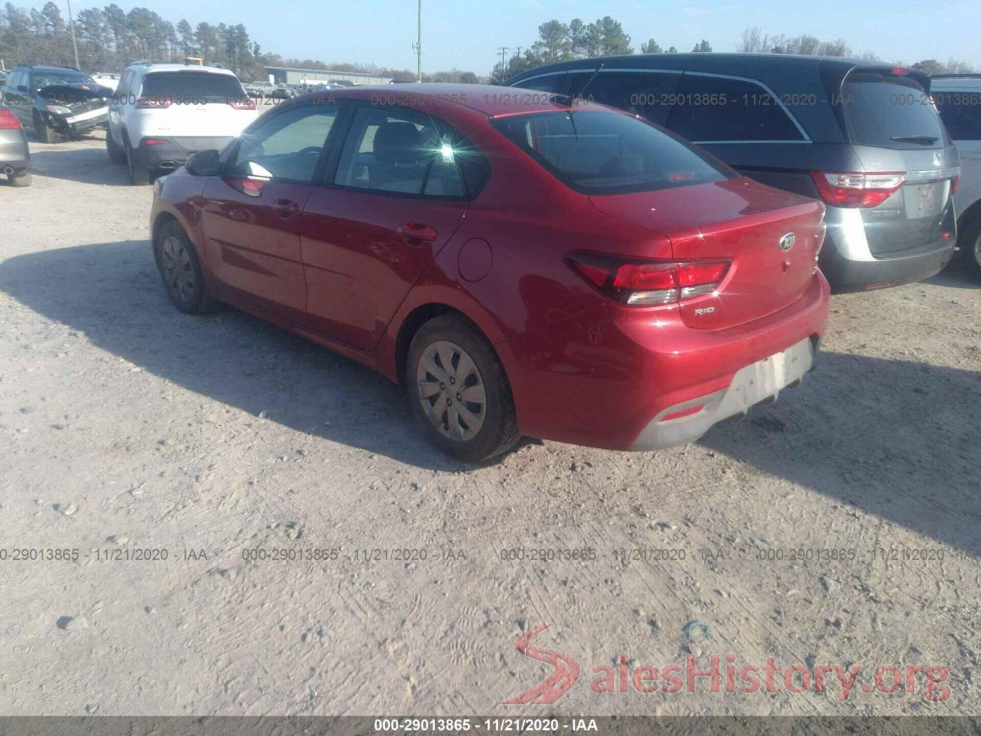 3KPA24AB0KE221923 2019 KIA RIO