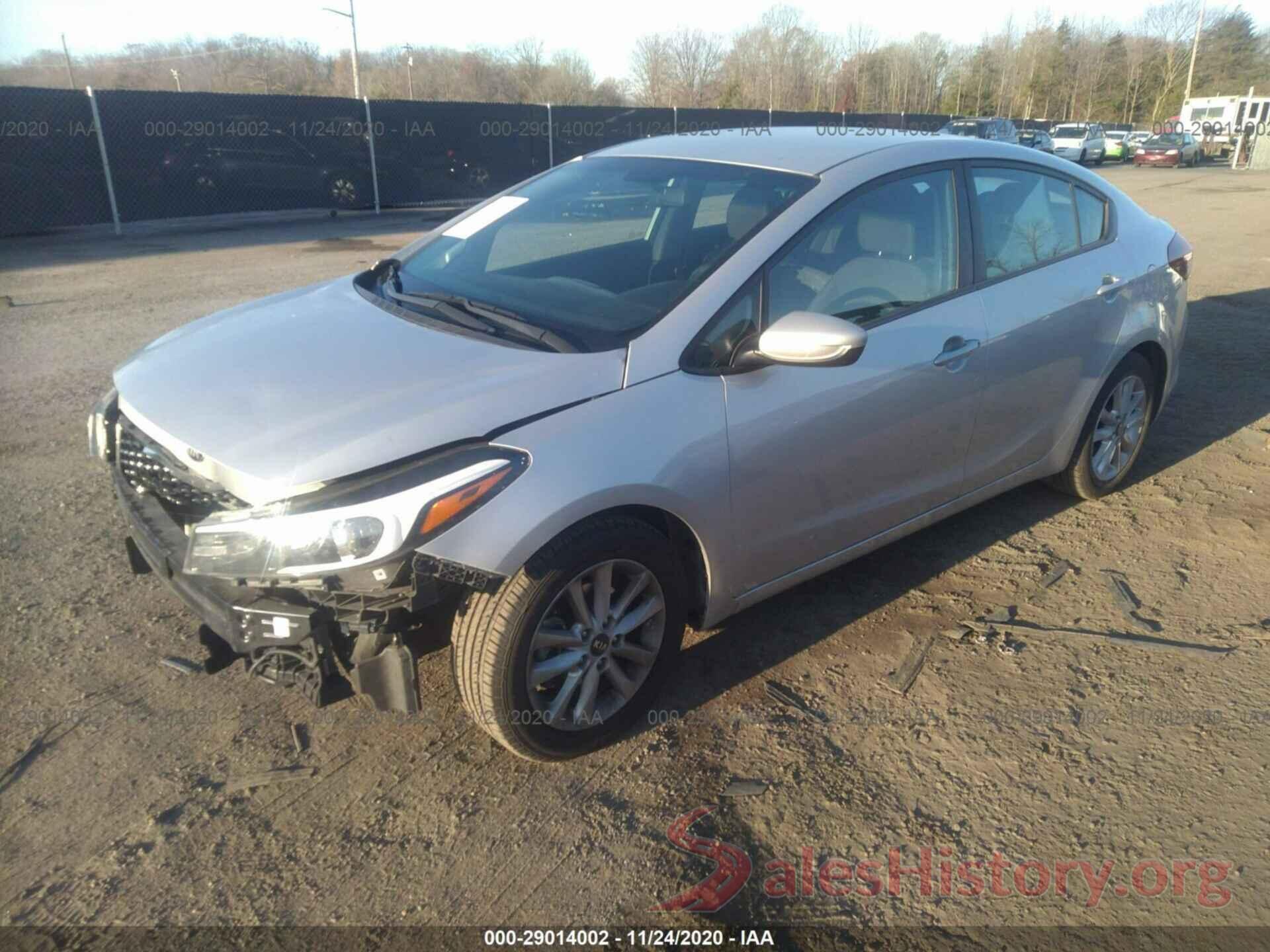 3KPFL4A71HE135480 2017 KIA FORTE