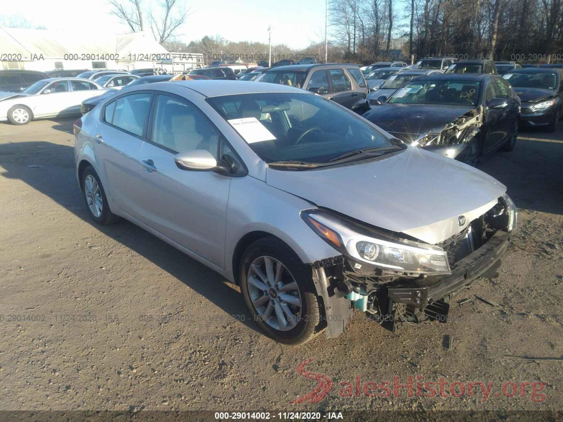 3KPFL4A71HE135480 2017 KIA FORTE