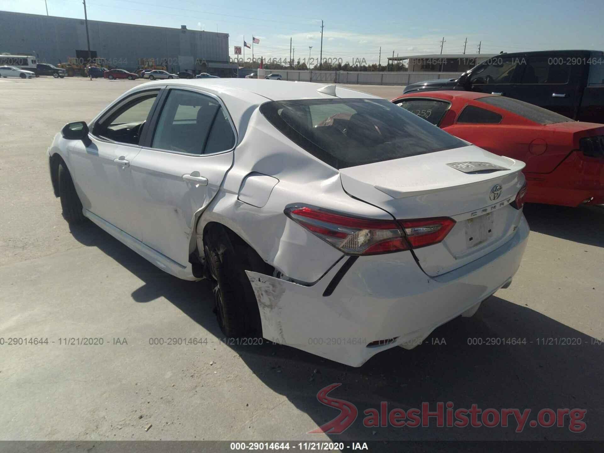 4T1B11HK3KU726203 2019 TOYOTA CAMRY