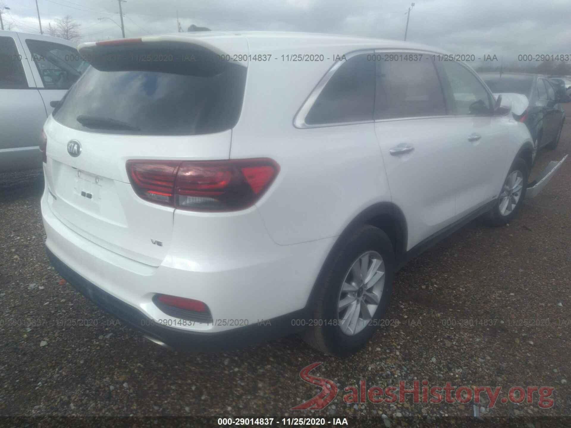 5XYPGDA57LG614537 2020 KIA SORENTO