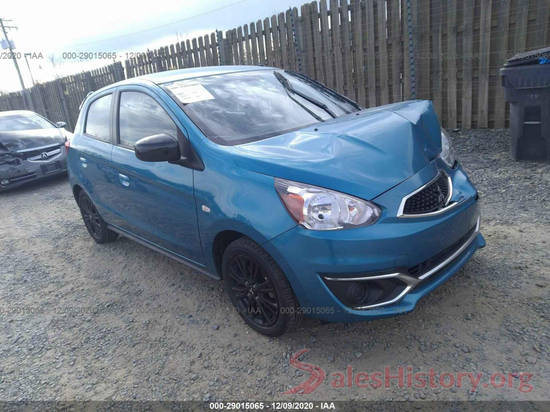 ML32A5HJ6KH002200 2019 MITSUBISHI MIRAGE