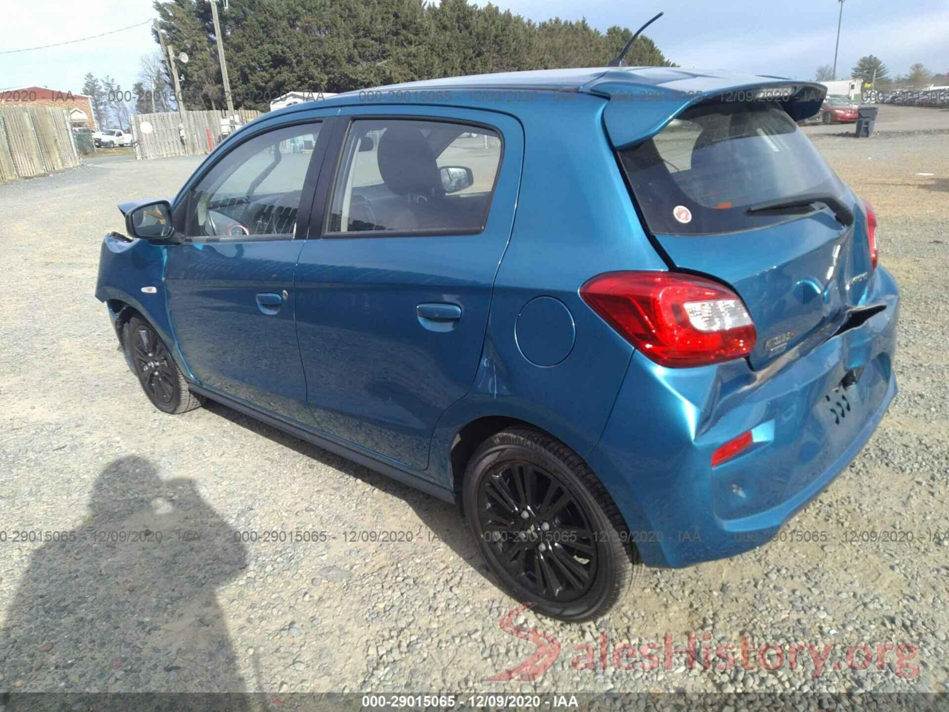 ML32A5HJ6KH002200 2019 MITSUBISHI MIRAGE