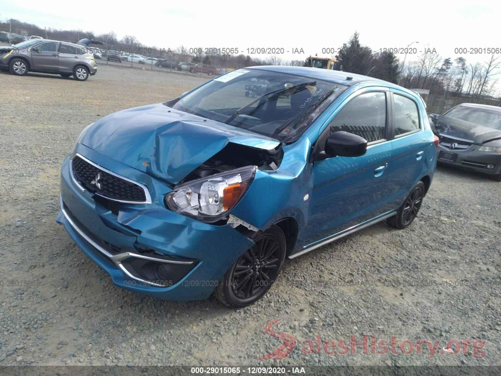 ML32A5HJ6KH002200 2019 MITSUBISHI MIRAGE