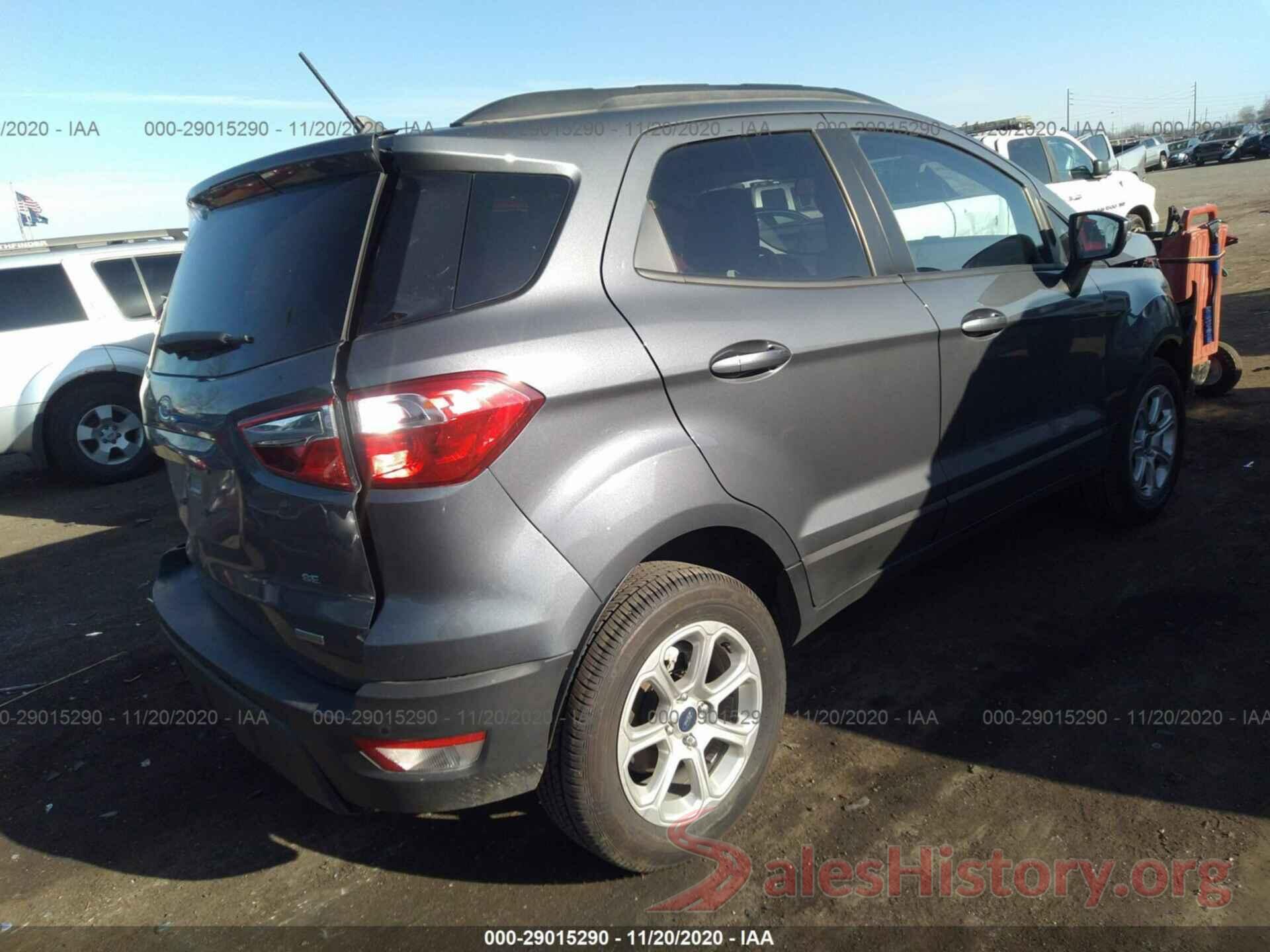 MAJ3S2GE4LC354763 2020 FORD ECOSPORT