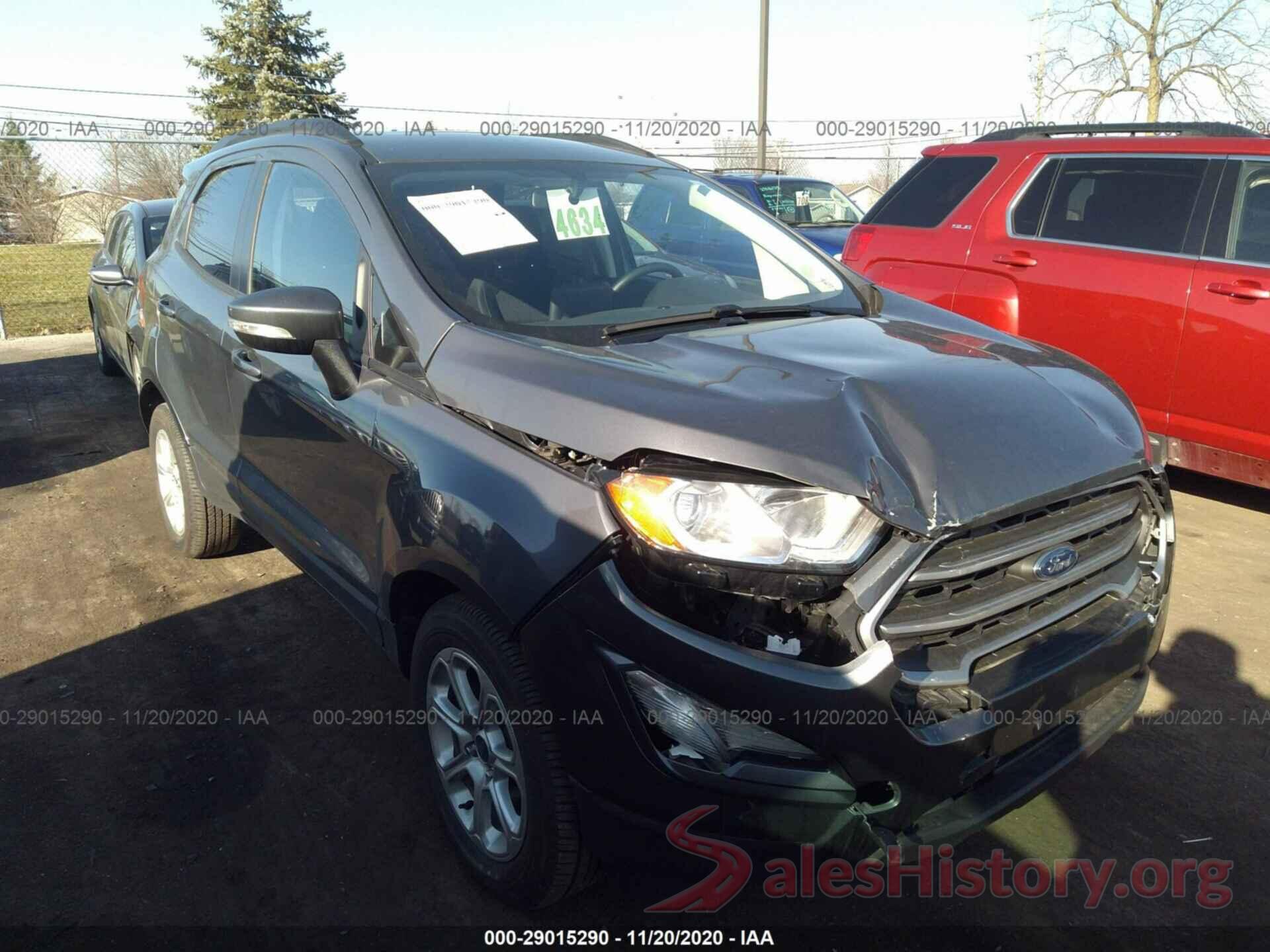 MAJ3S2GE4LC354763 2020 FORD ECOSPORT