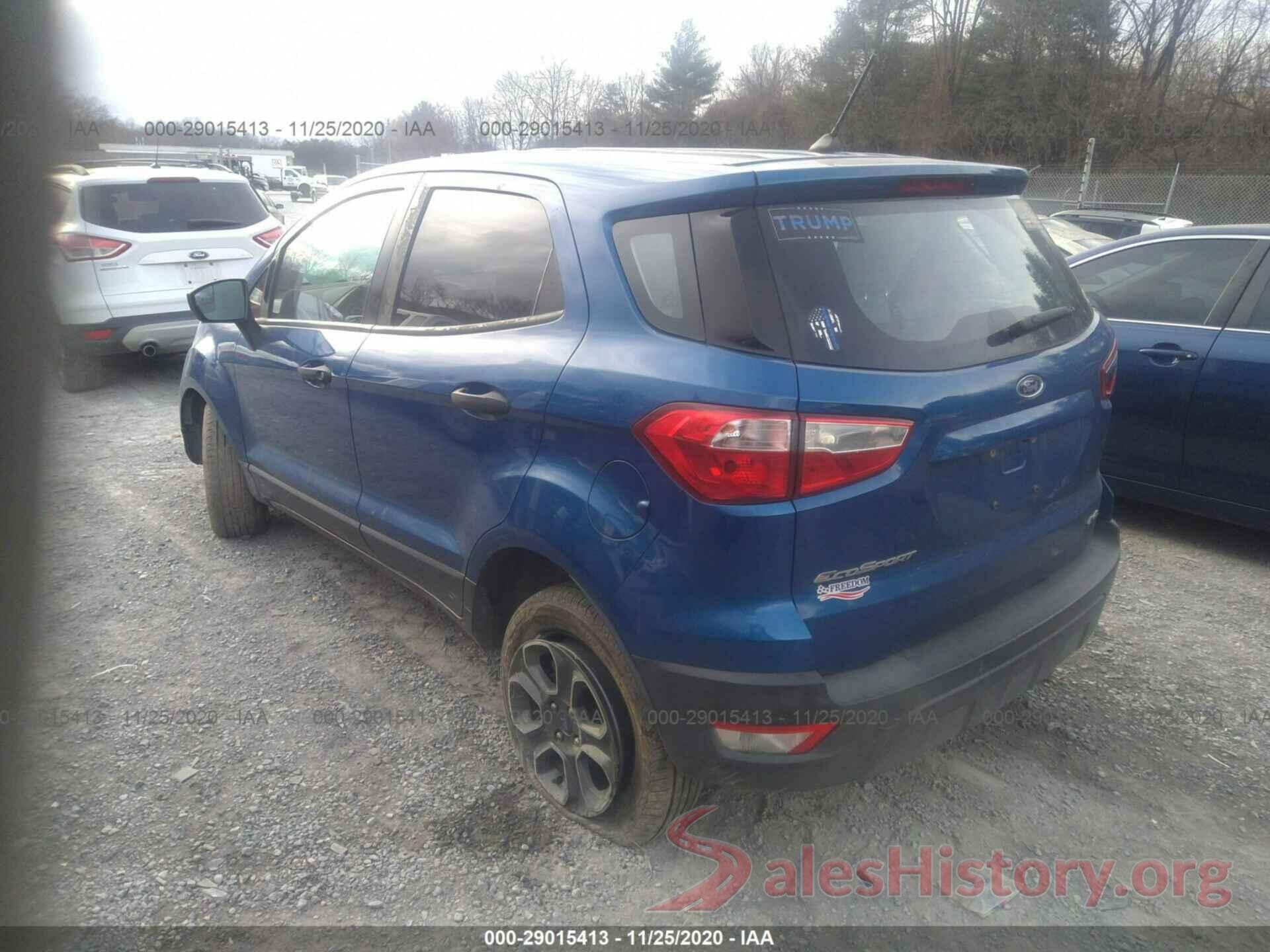 MAJ6P1SL9JC213652 2018 FORD ECOSPORT