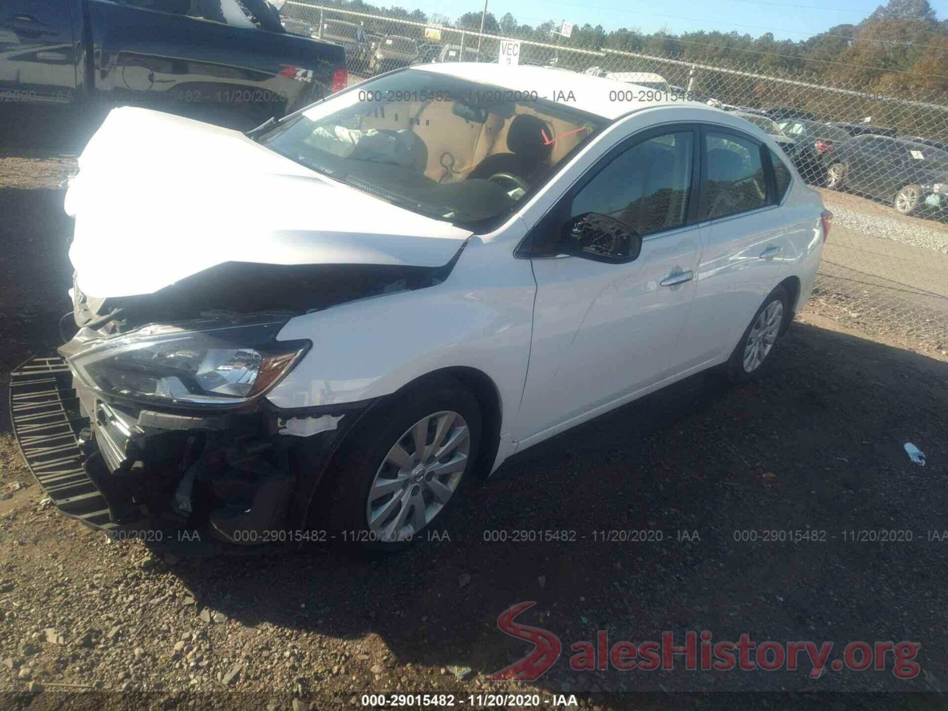 3N1AB7AP6KY384252 2019 NISSAN SENTRA