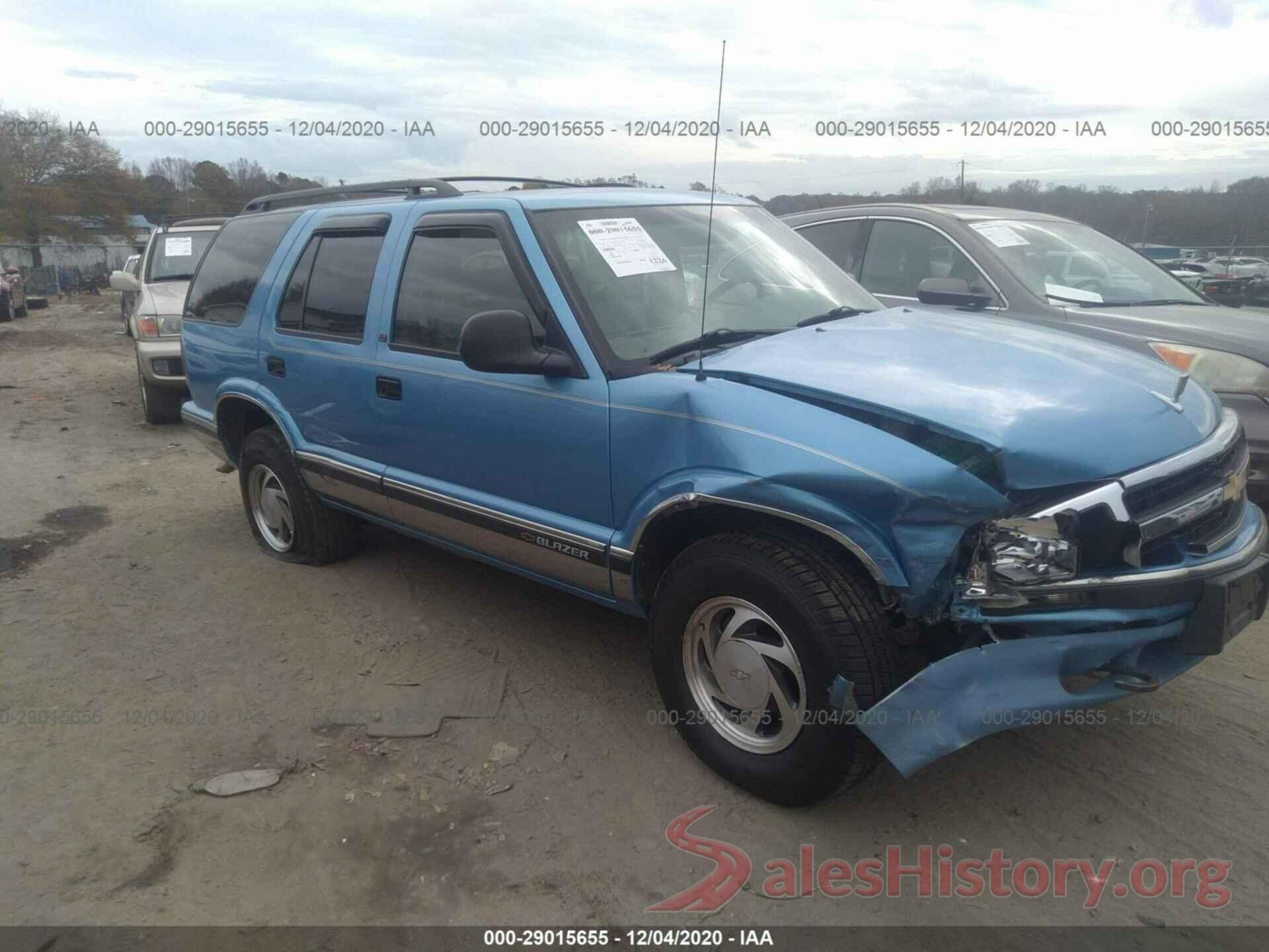 1GNDT13W3T2291916 1996 CHEVROLET BLAZER