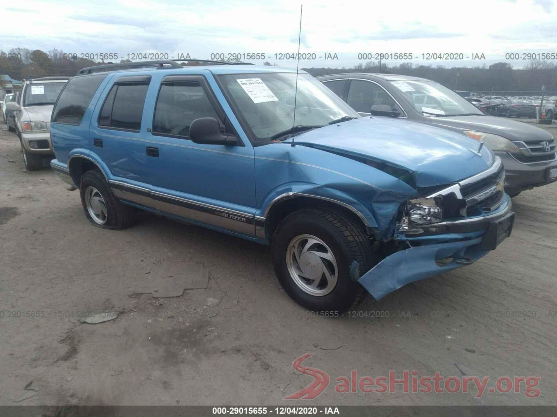 1GNDT13W3T2291916 1996 CHEVROLET BLAZER