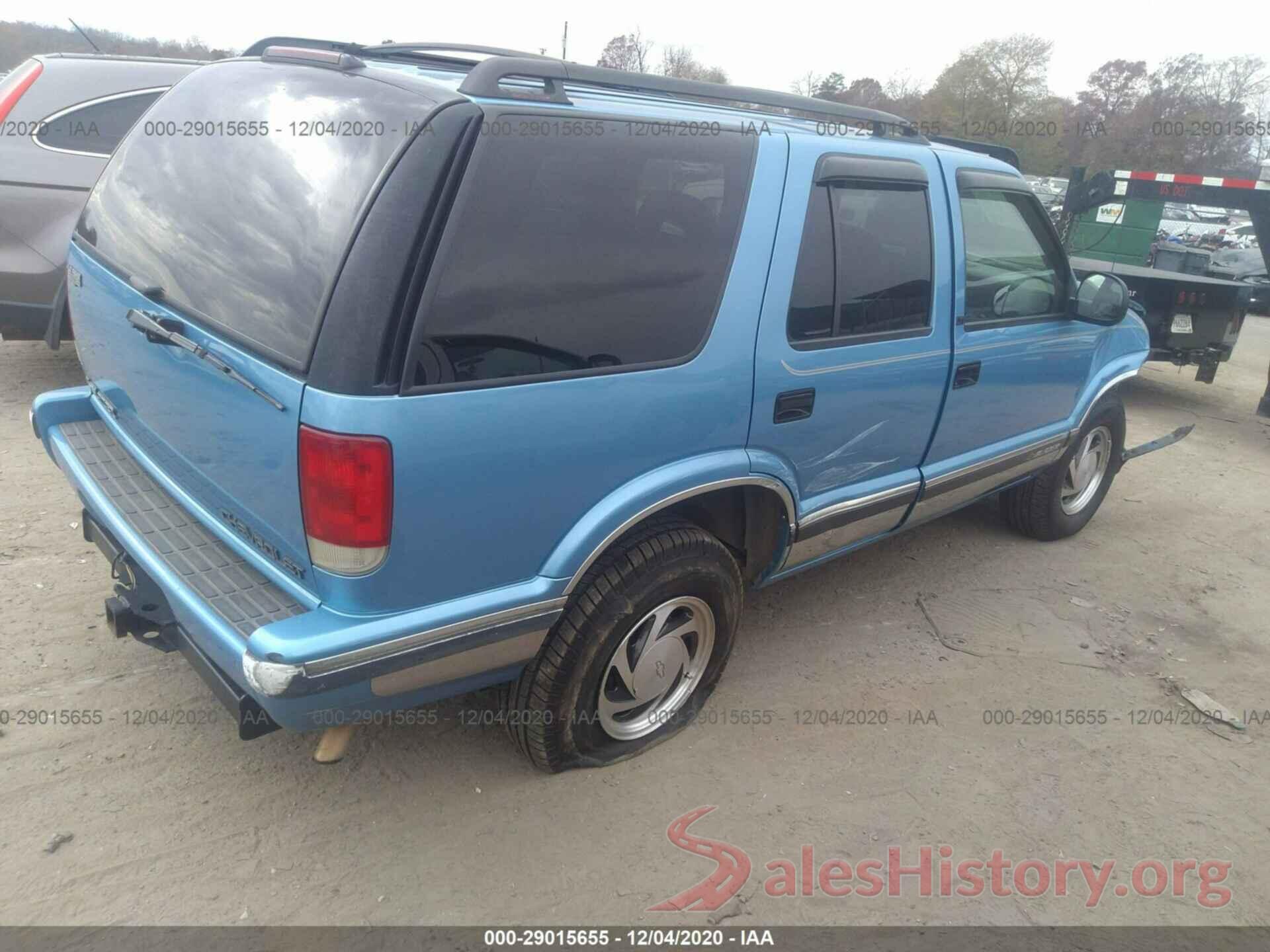 1GNDT13W3T2291916 1996 CHEVROLET BLAZER