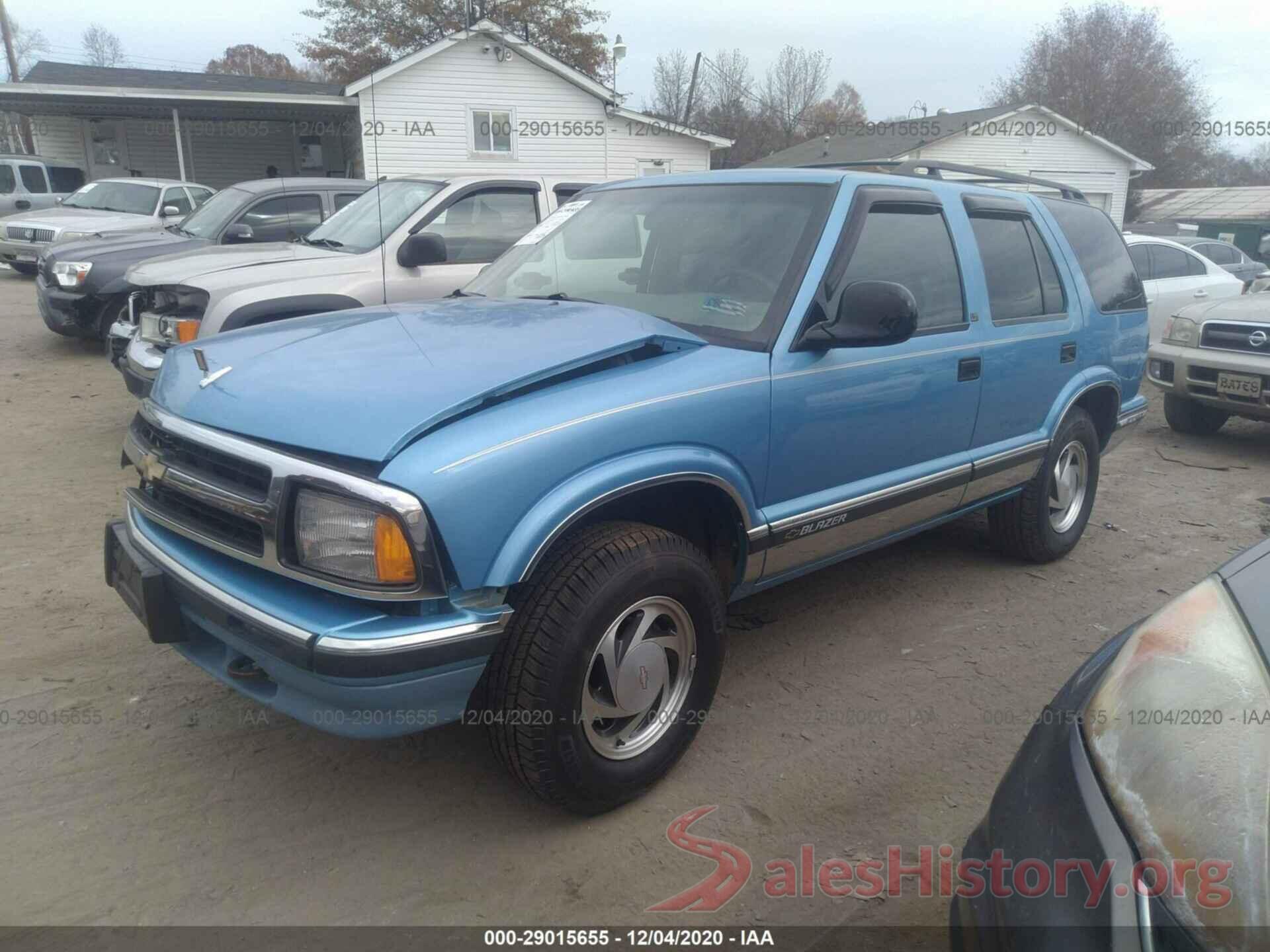 1GNDT13W3T2291916 1996 CHEVROLET BLAZER