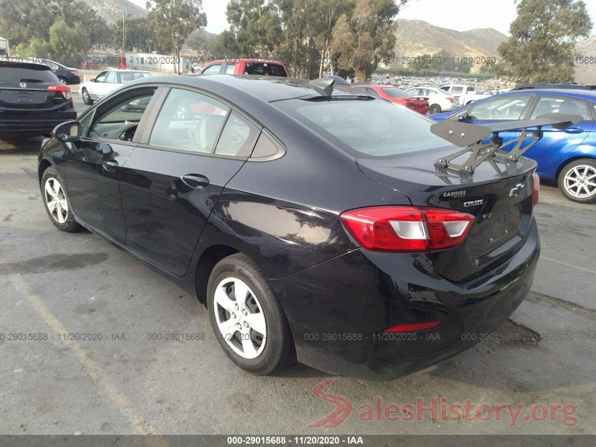 1G1BC5SM2J7189894 2018 CHEVROLET CRUZE