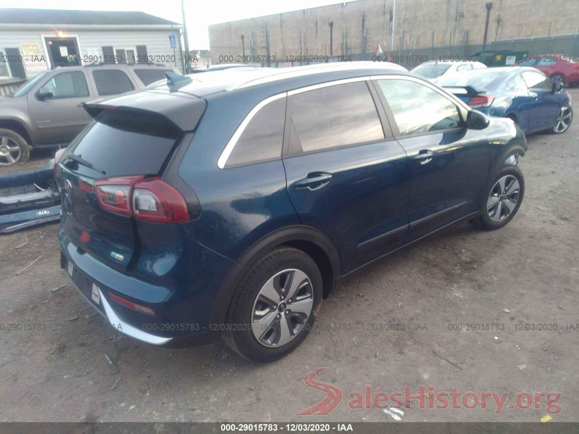 KNDCB3LC1K5240307 2019 KIA NIRO