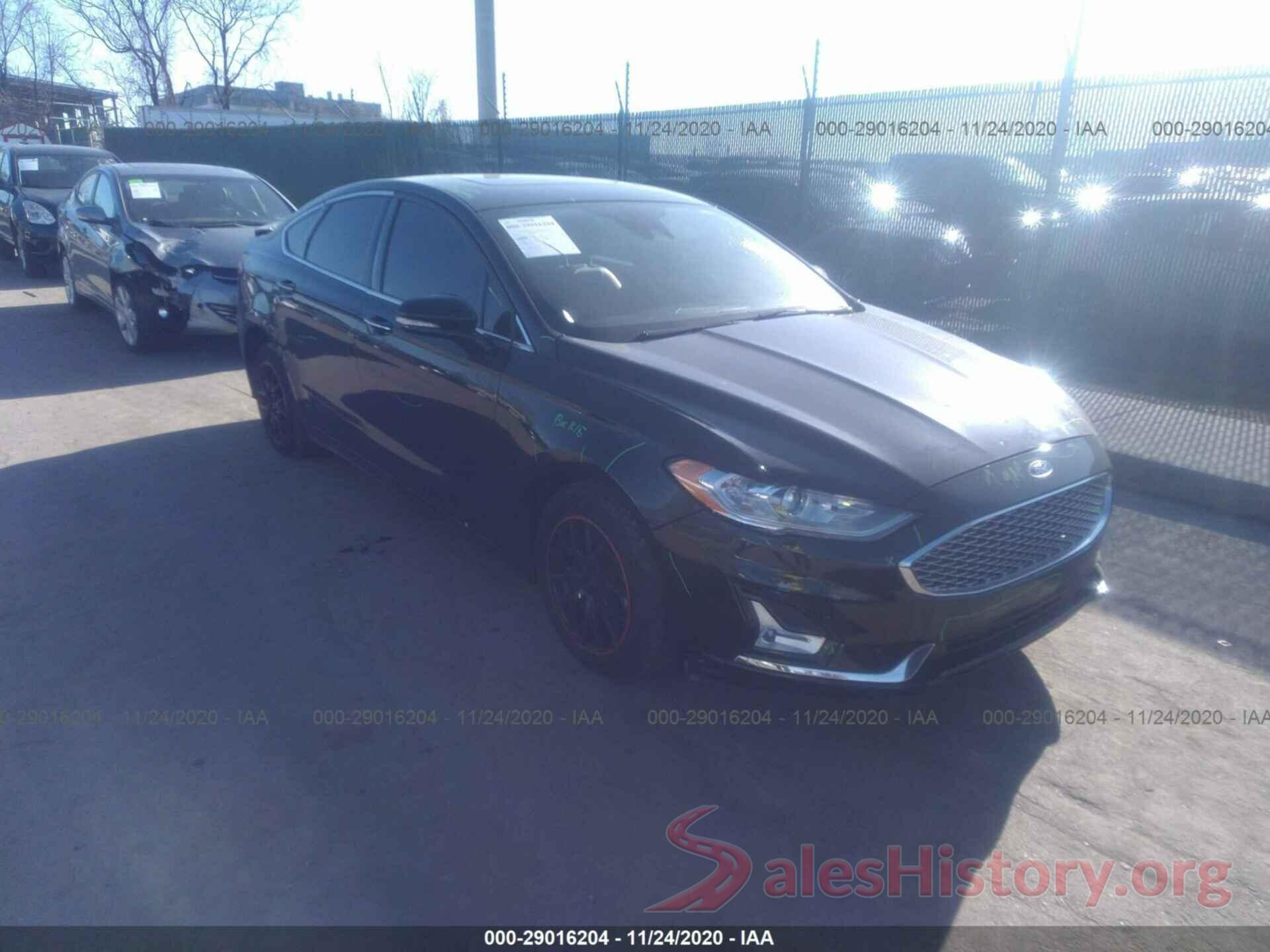 3FA6P0D95KR105091 2019 FORD FUSION