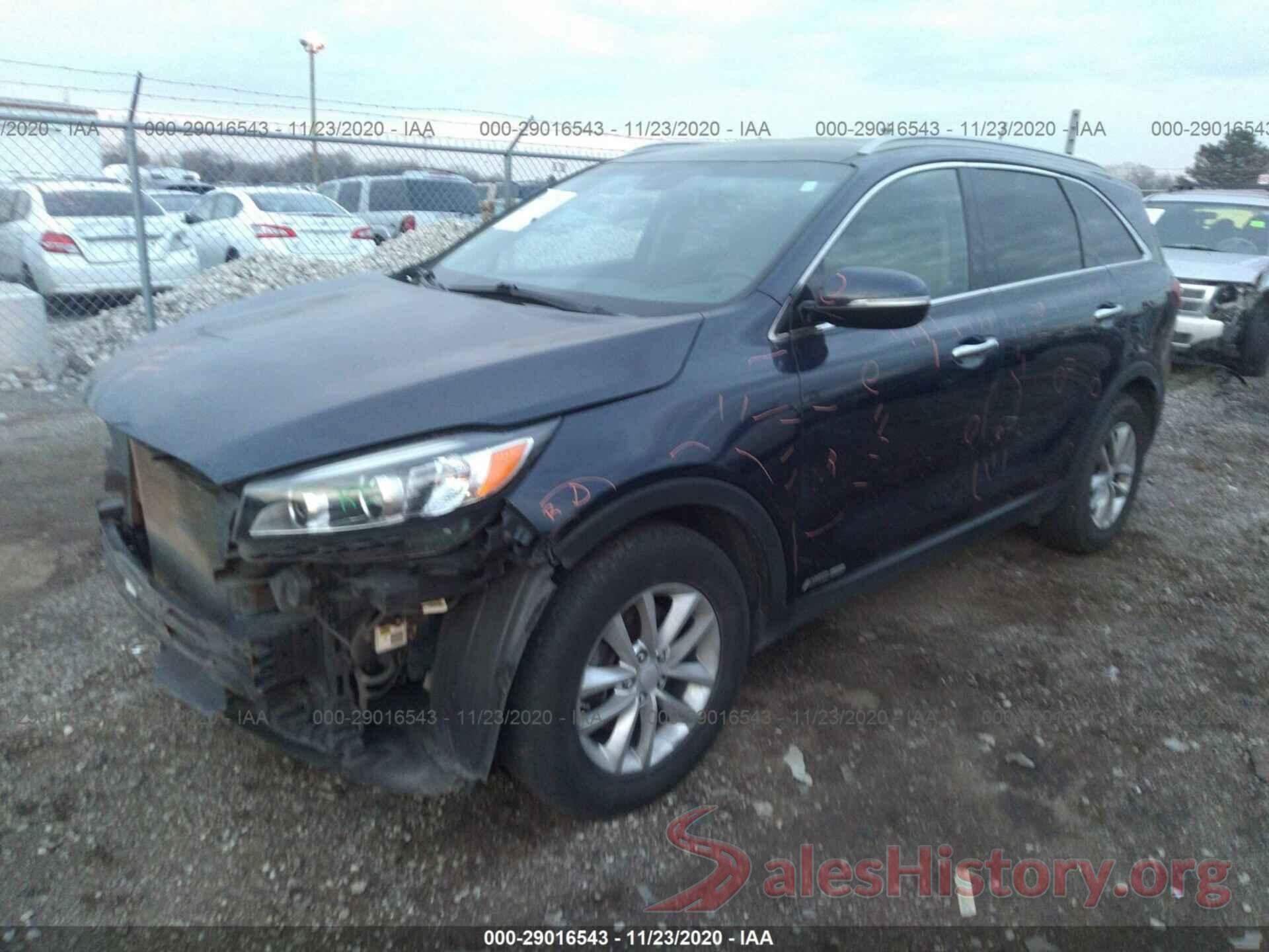 5XYPGDA54HG218752 2017 KIA SORENTO