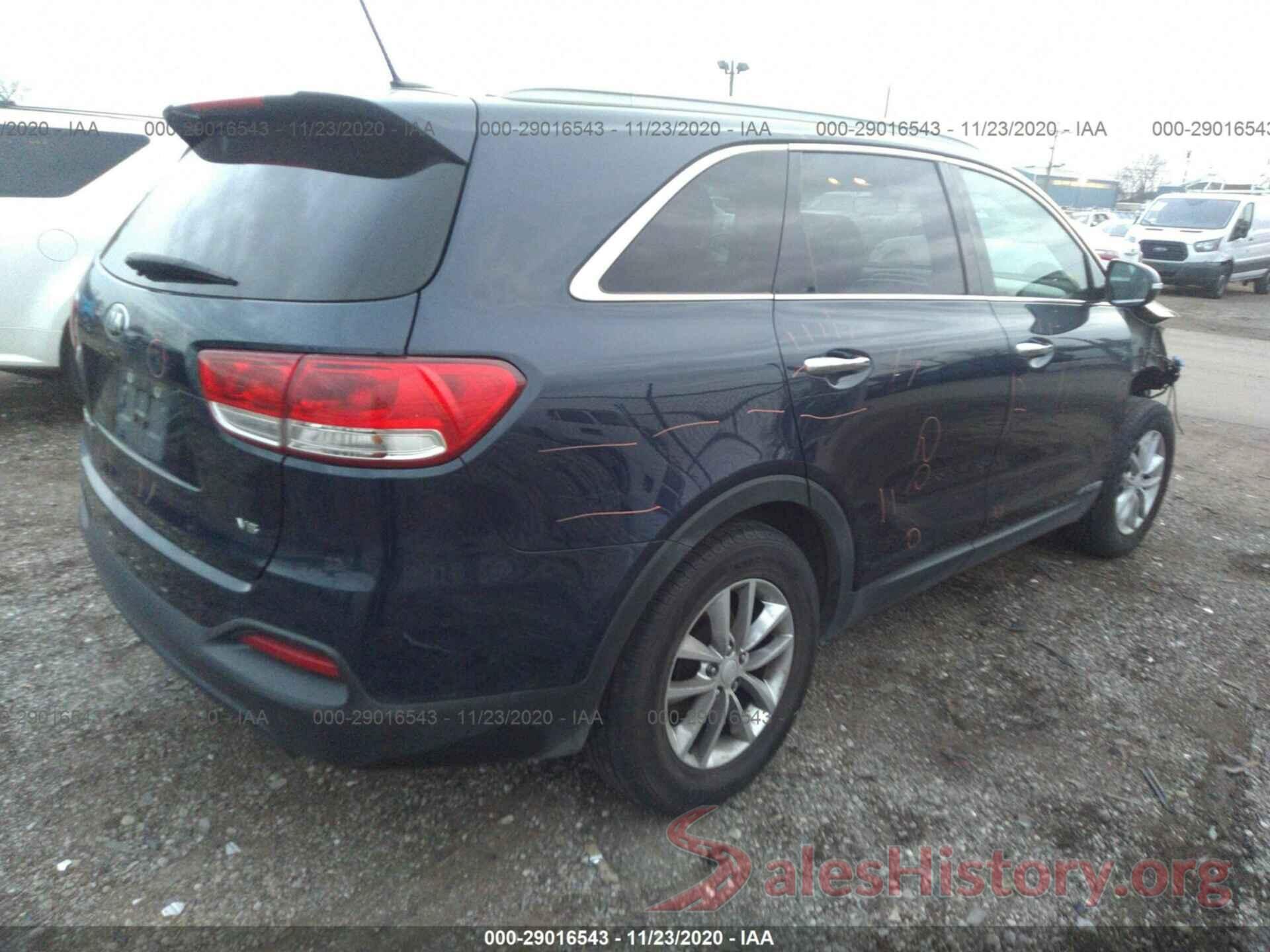 5XYPGDA54HG218752 2017 KIA SORENTO