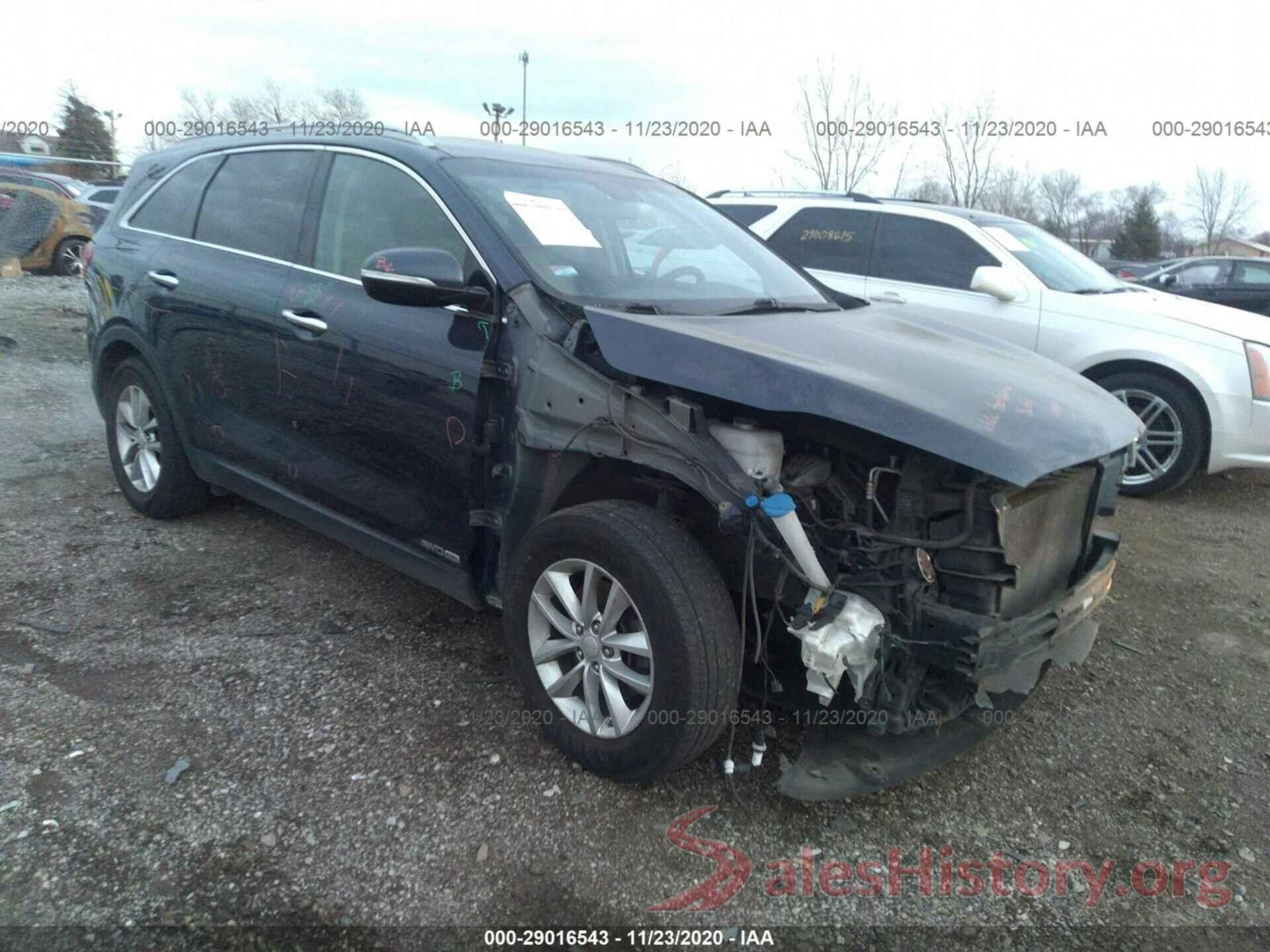 5XYPGDA54HG218752 2017 KIA SORENTO