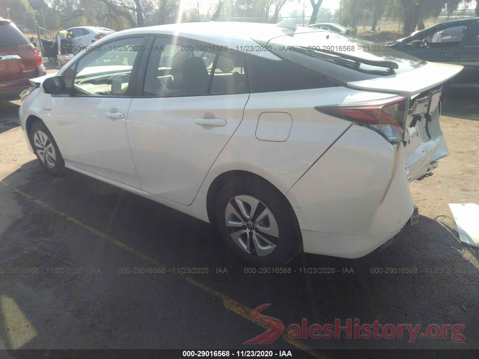 JTDKBRFUXJ3066279 2018 TOYOTA PRIUS