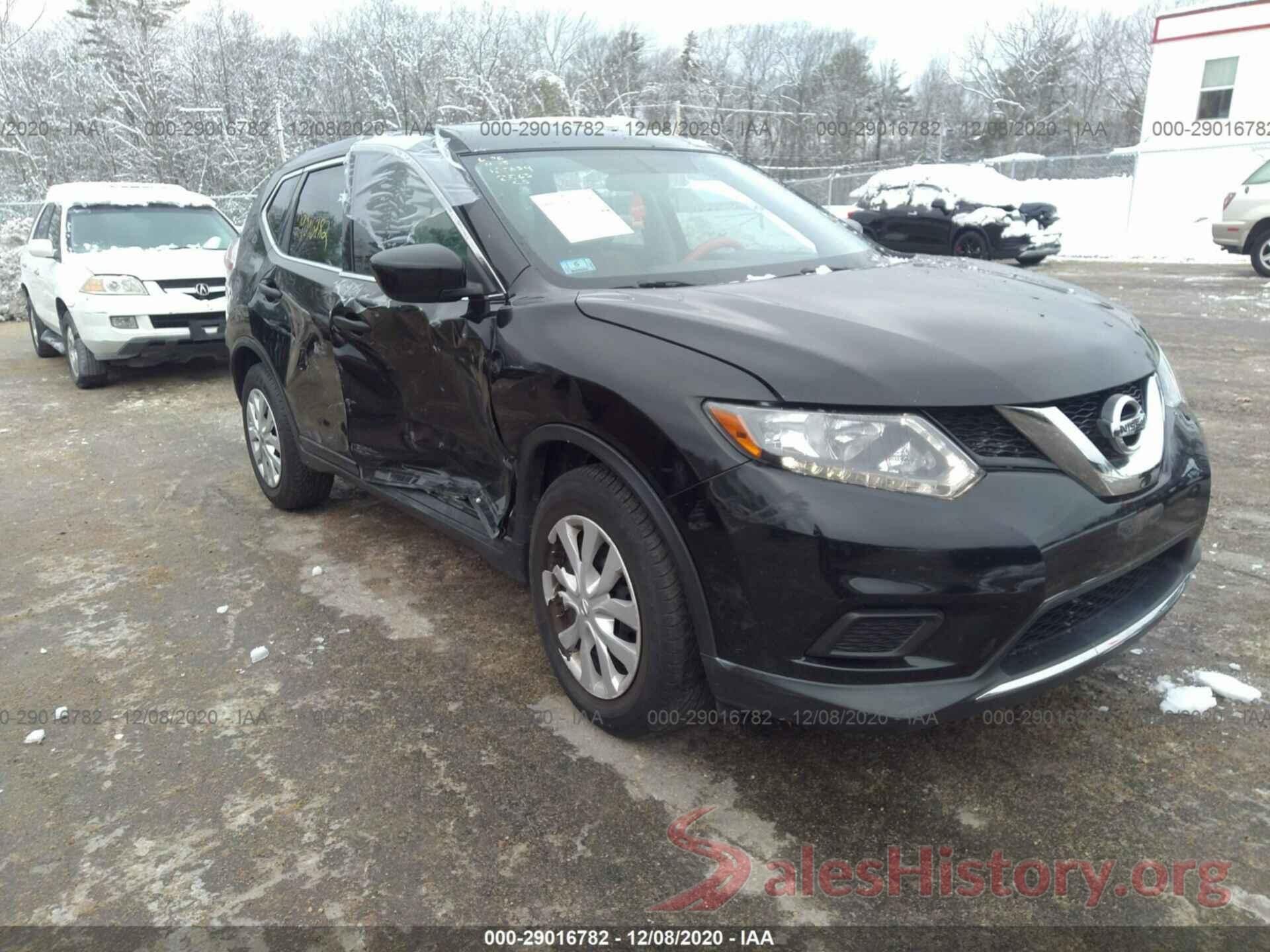 5N1AT2MT4GC812563 2016 NISSAN ROGUE