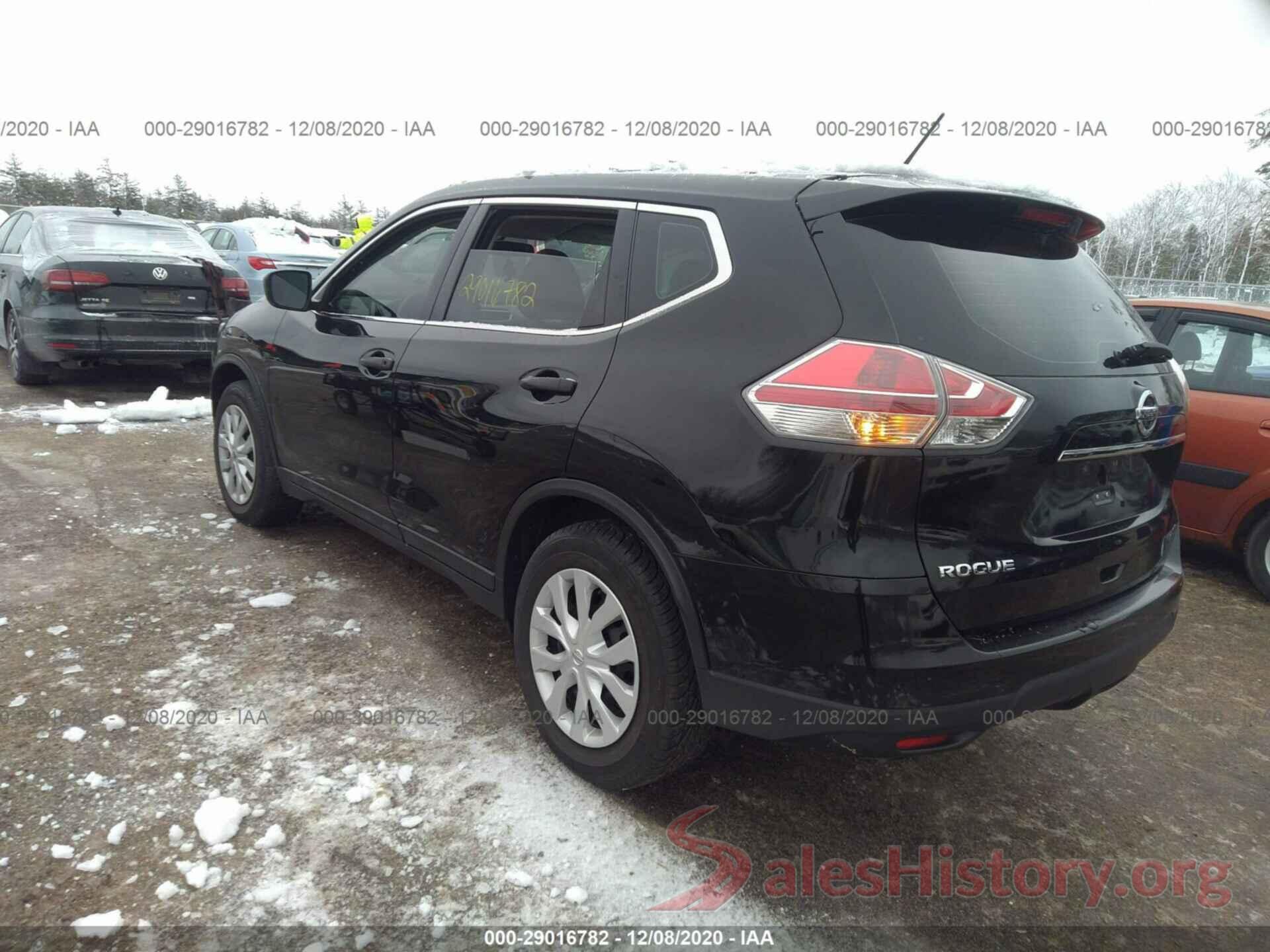 5N1AT2MT4GC812563 2016 NISSAN ROGUE