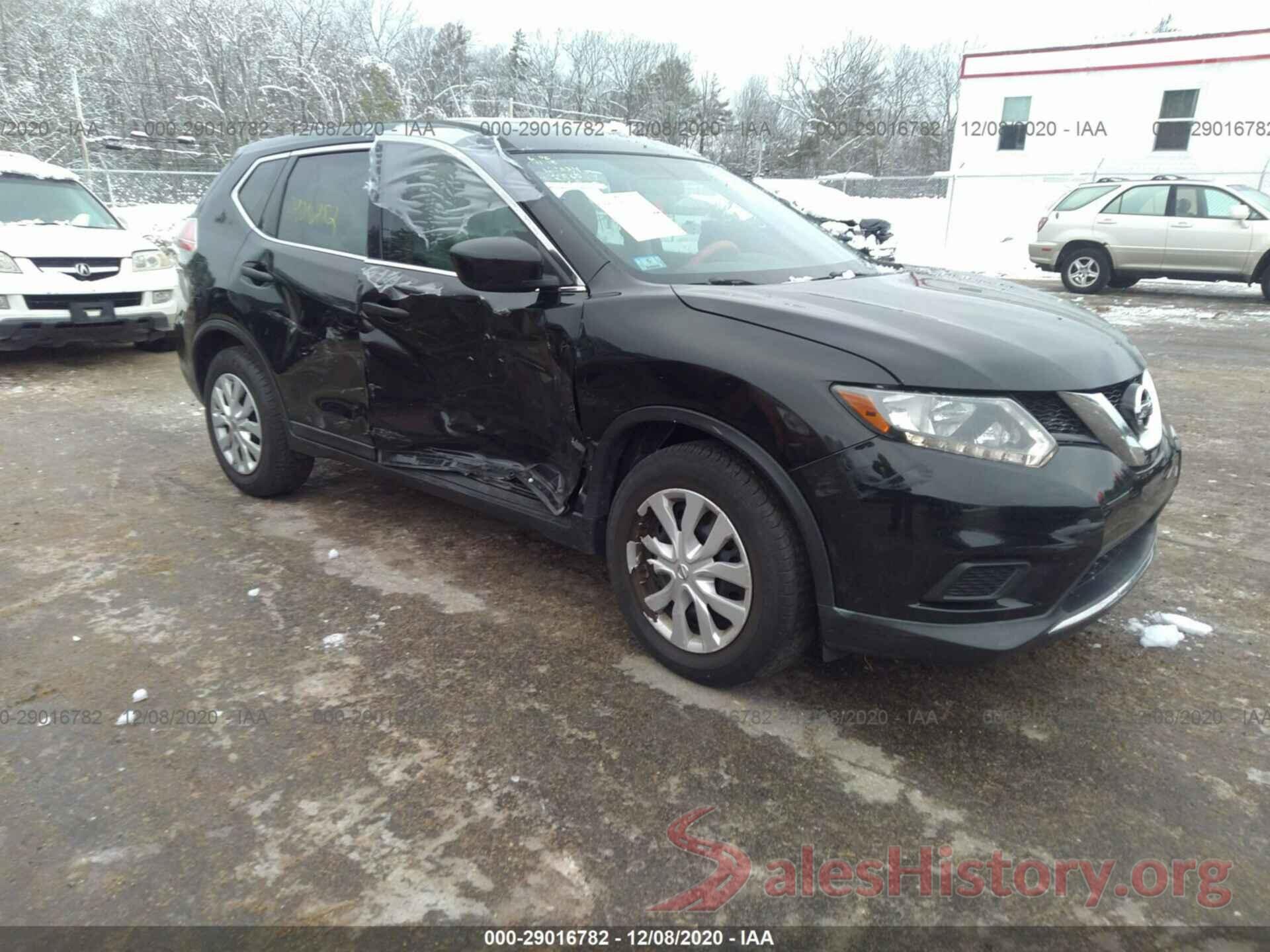 5N1AT2MT4GC812563 2016 NISSAN ROGUE