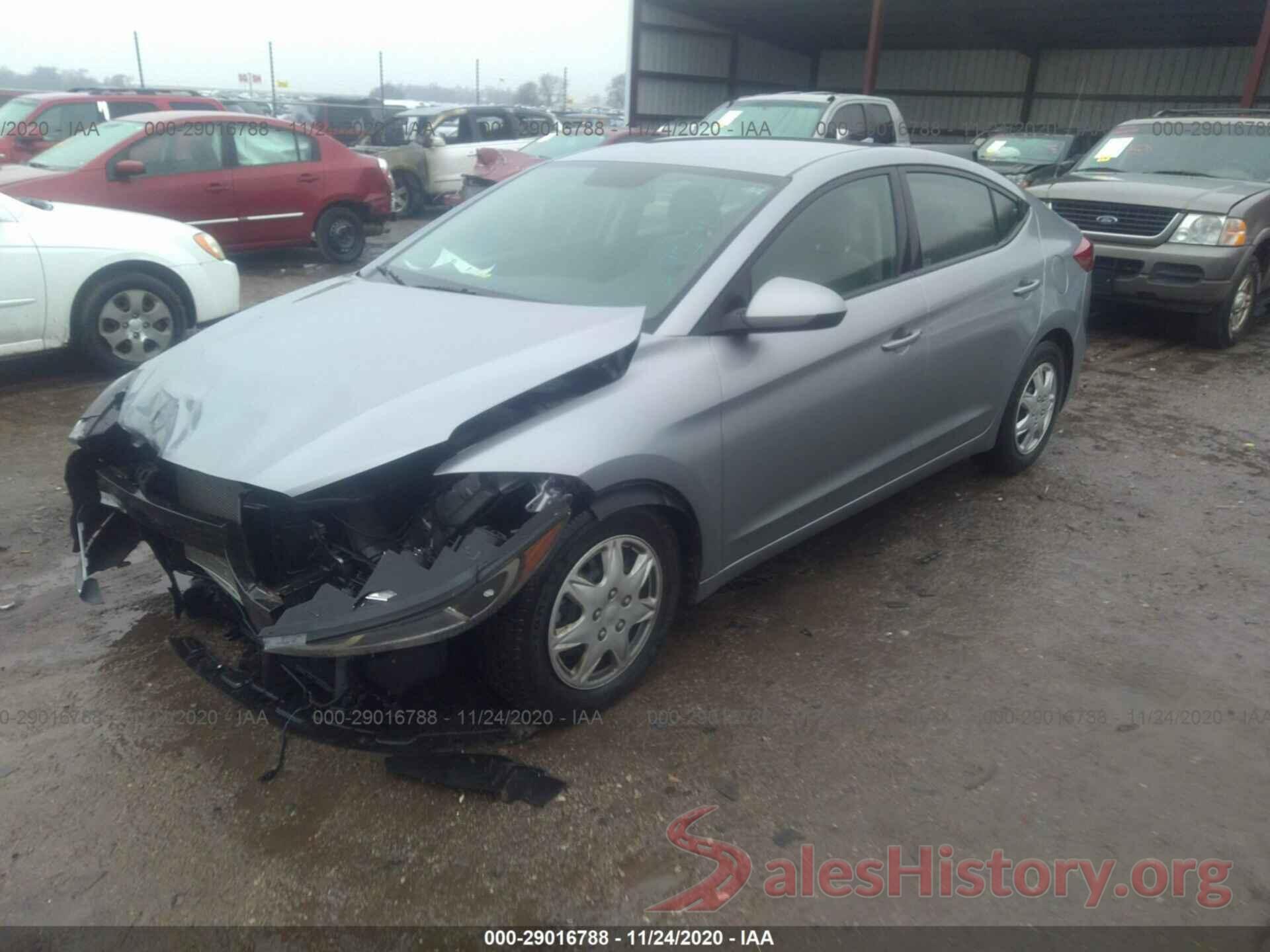 5NPD74LF8HH166219 2017 HYUNDAI ELANTRA