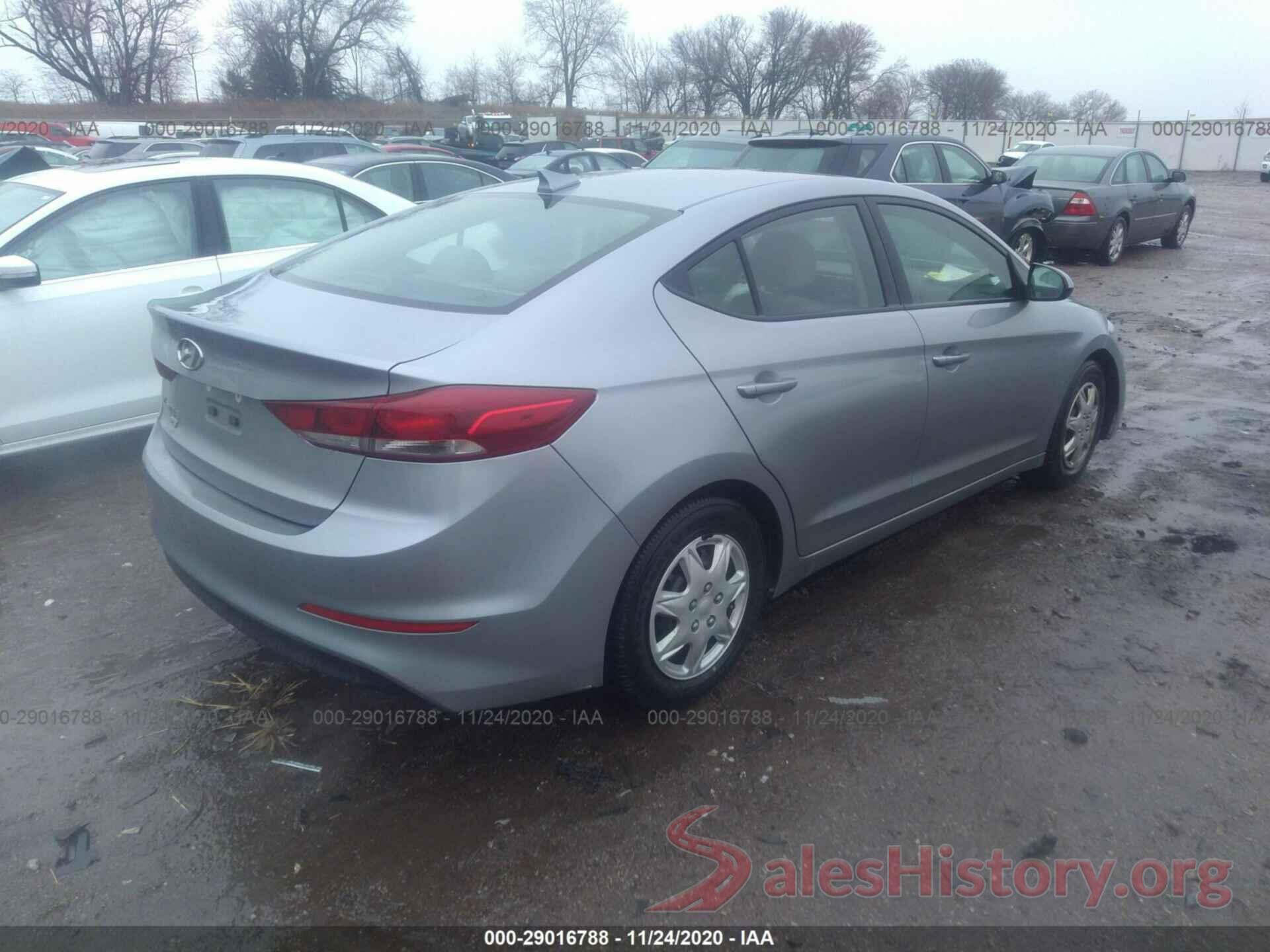 5NPD74LF8HH166219 2017 HYUNDAI ELANTRA