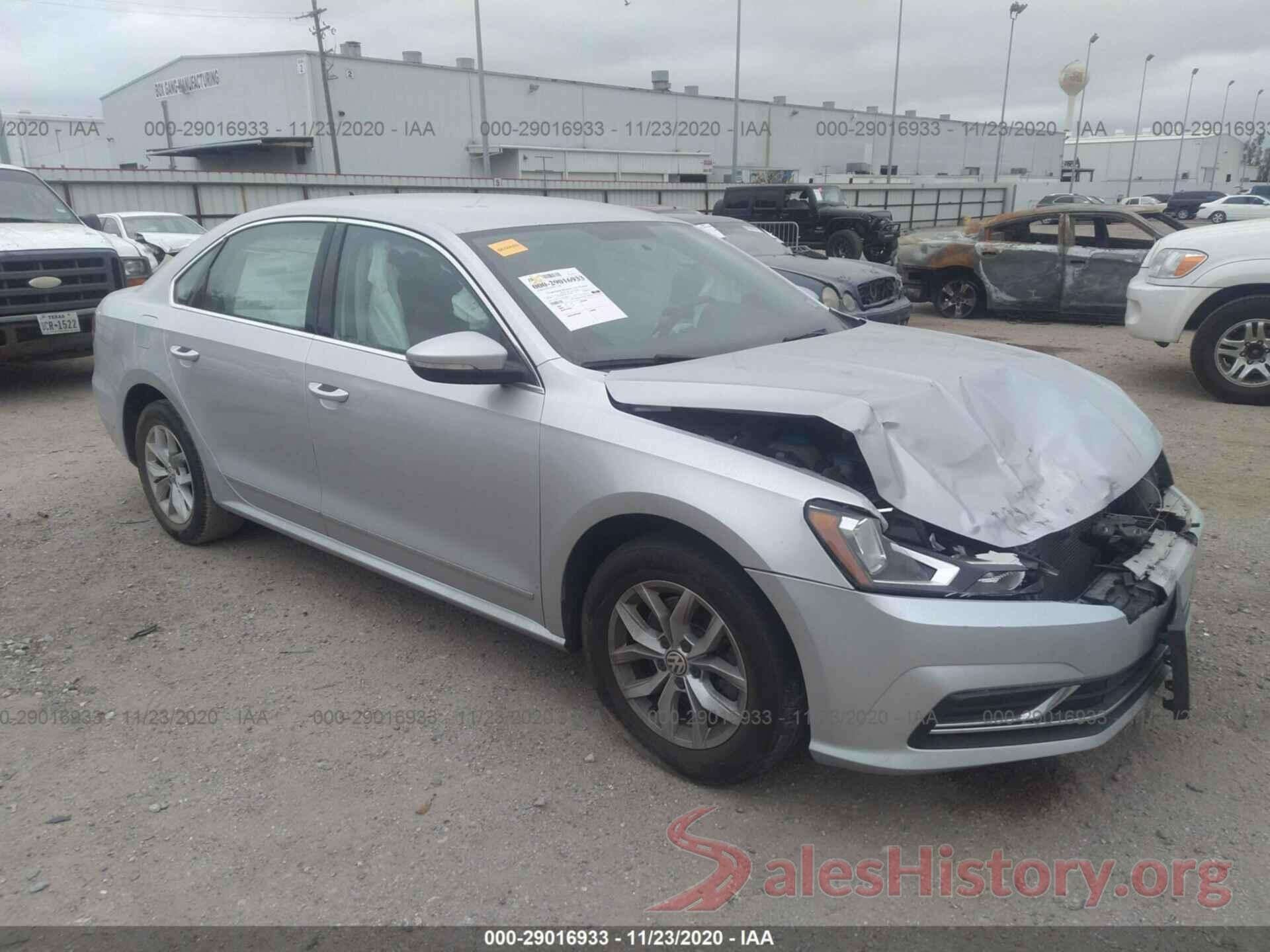 1VWAS7A35GC048745 2016 VOLKSWAGEN PASSAT