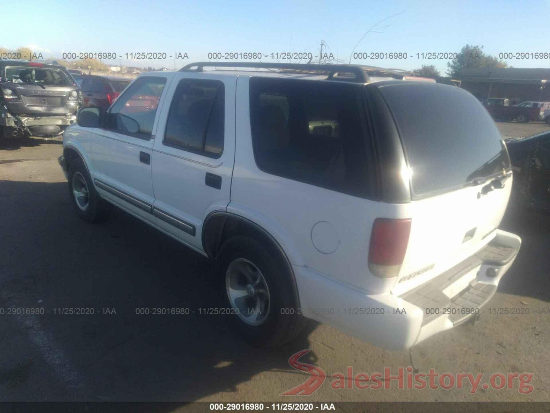 1GNCS13W3Y2323222 2000 CHEVROLET BLAZER