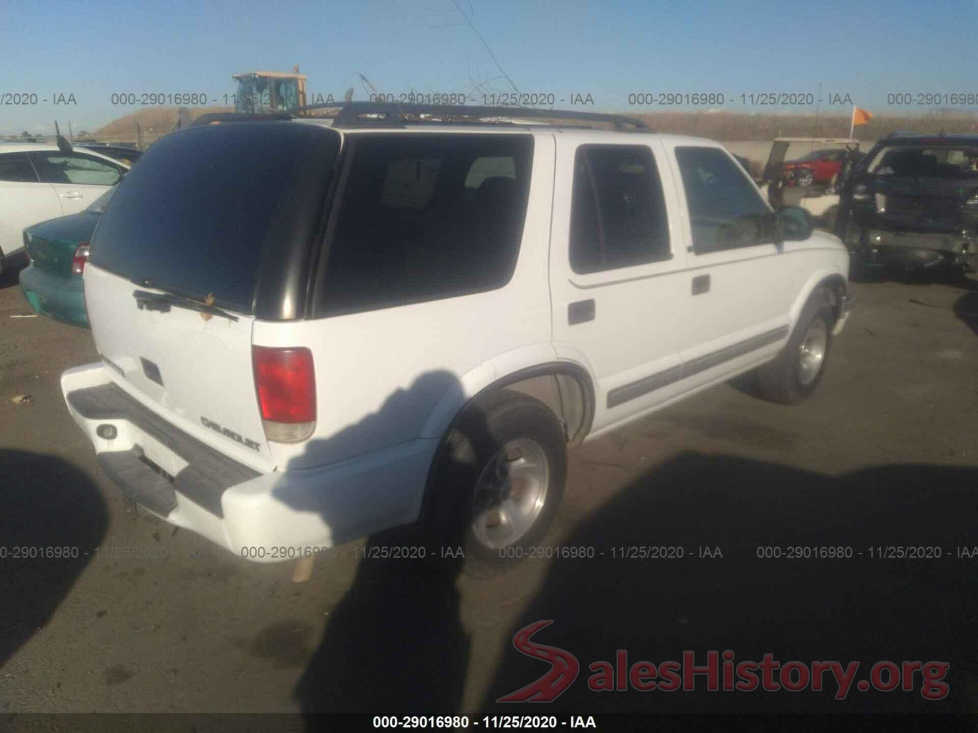 1GNCS13W3Y2323222 2000 CHEVROLET BLAZER