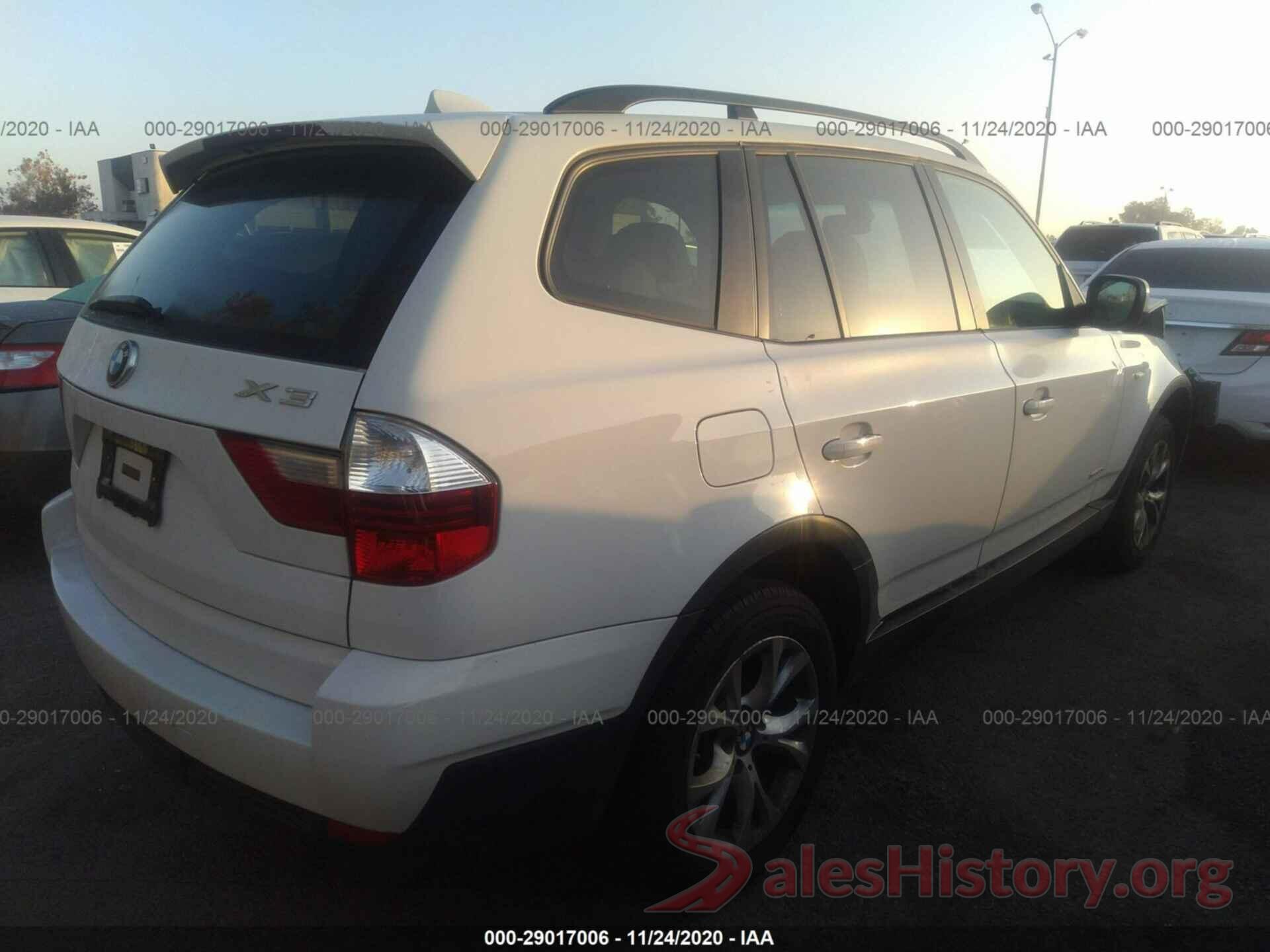 WBXPC9C46AWJ32707 2010 BMW X3