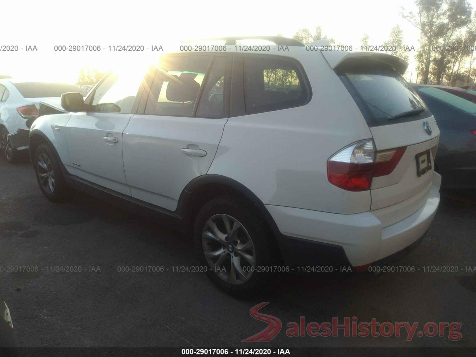 WBXPC9C46AWJ32707 2010 BMW X3