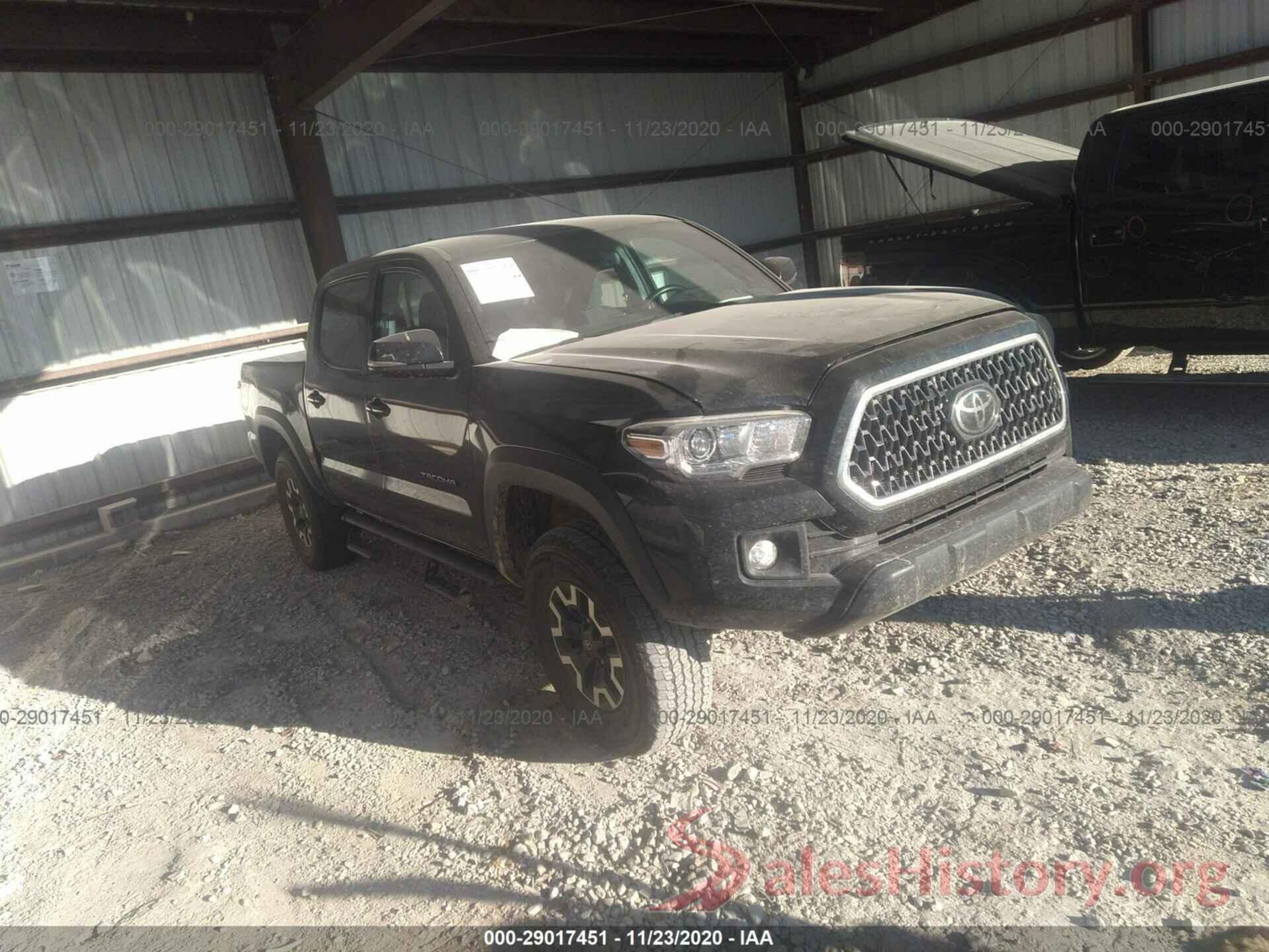 5TFCZ5AN6KX195817 2019 TOYOTA TACOMA 4WD