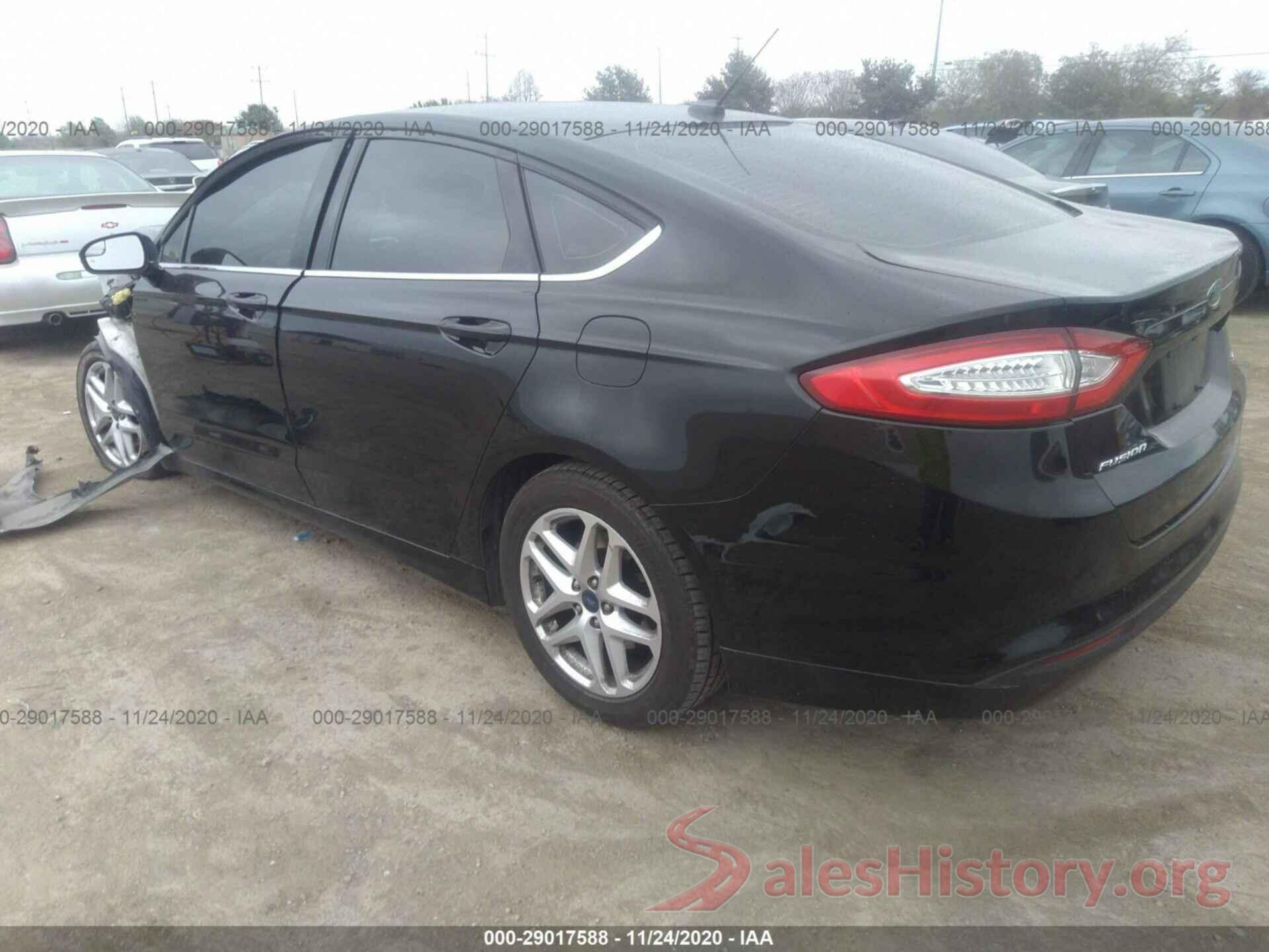 1FA6P0H75G5127059 2016 FORD FUSION