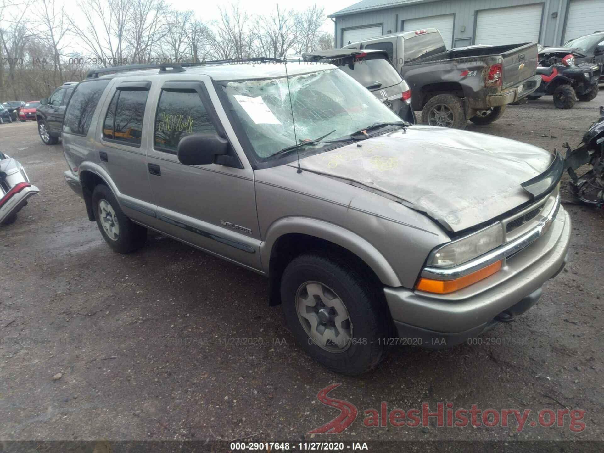 1GNDT13X44K141744 2004 CHEVROLET BLAZER